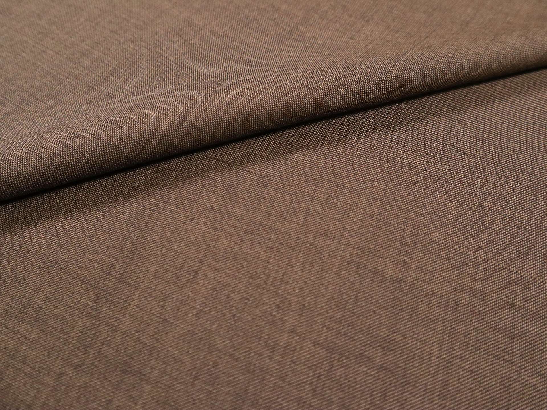 Wool Suiting in Brown