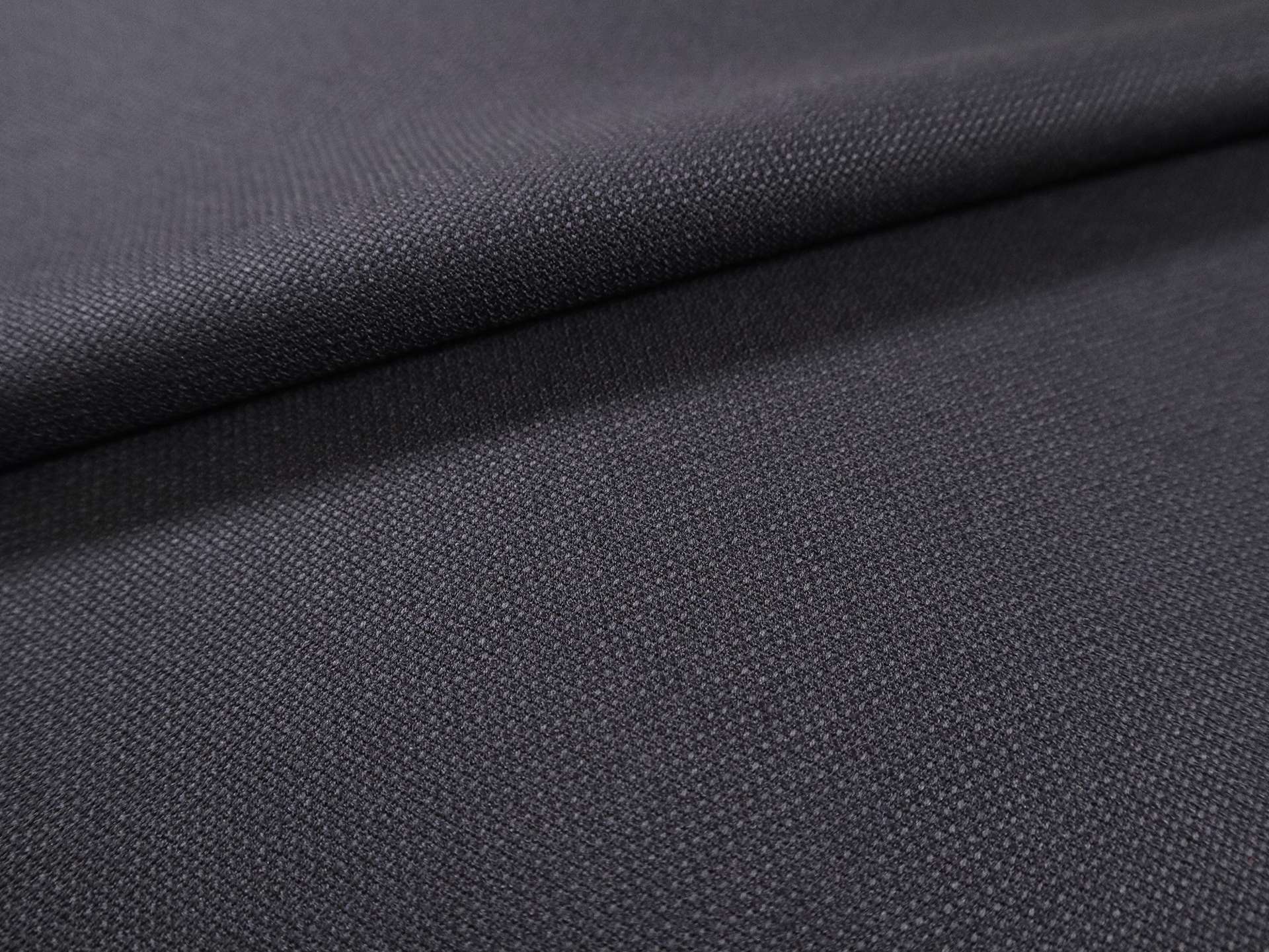 Novelty Wool Suiting in Black