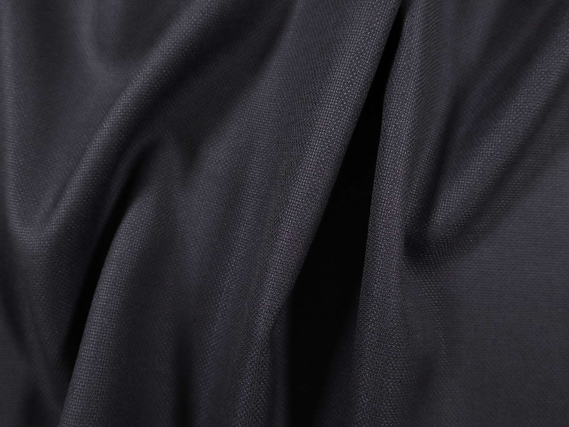 Novelty Wool Suiting in Black