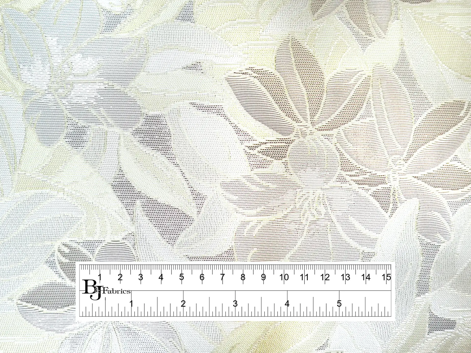 Metallic Floral Brocade in Mint