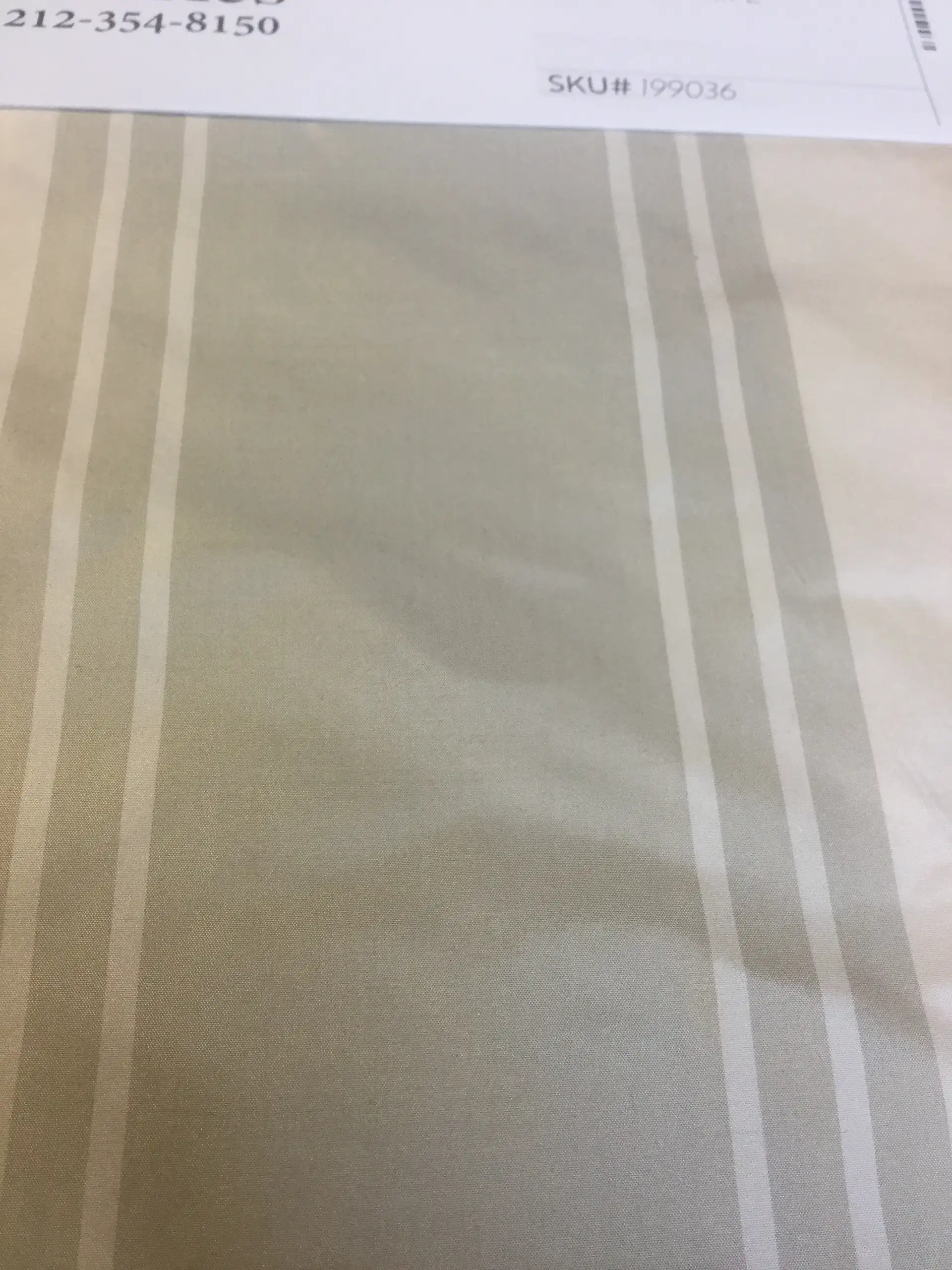 100% SILK SHANTUNG STRIPE