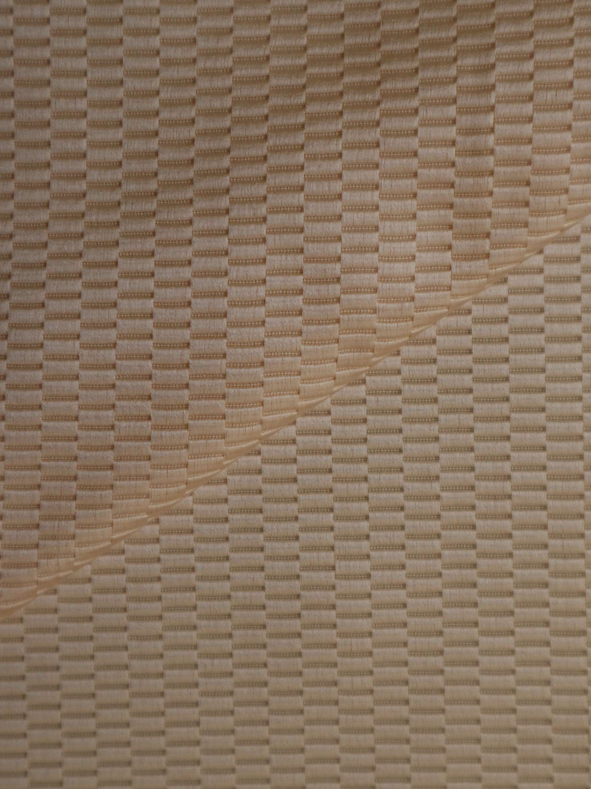 Silk Cotton Dobby in Cream