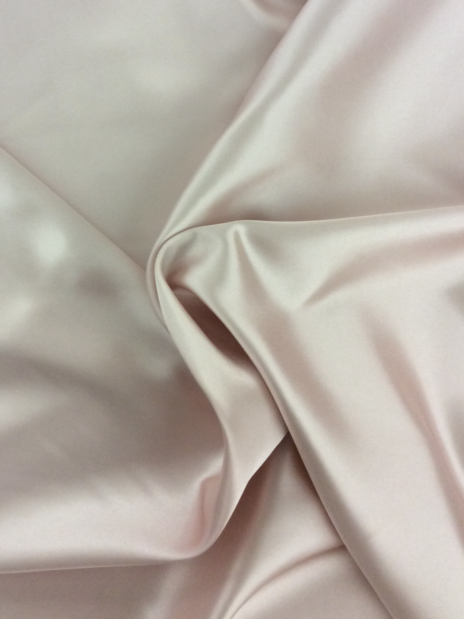 Satin Charmeuse in Blush