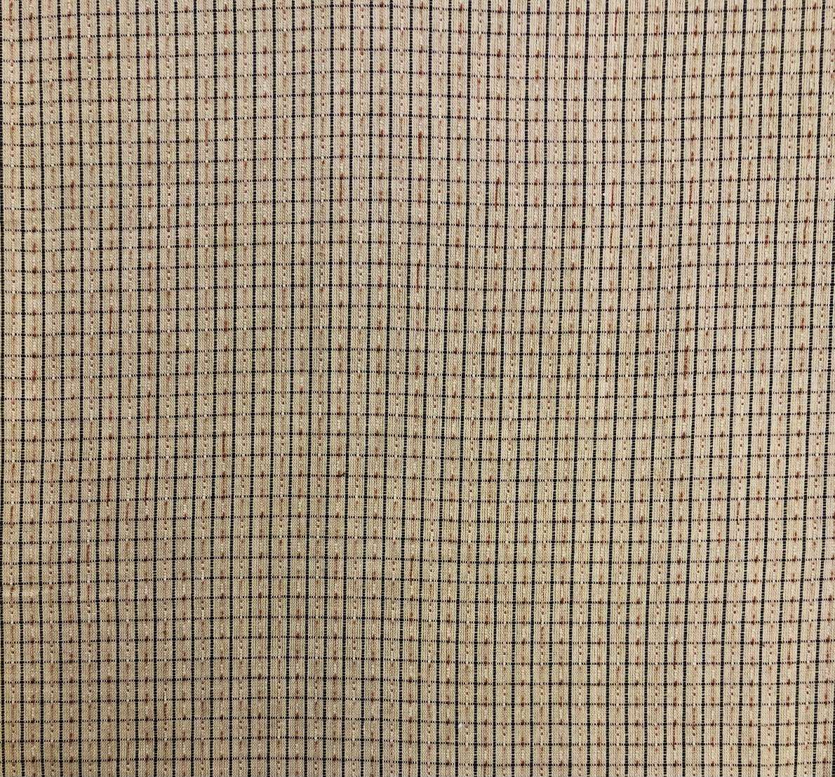 Cotton Novelty in Khaki