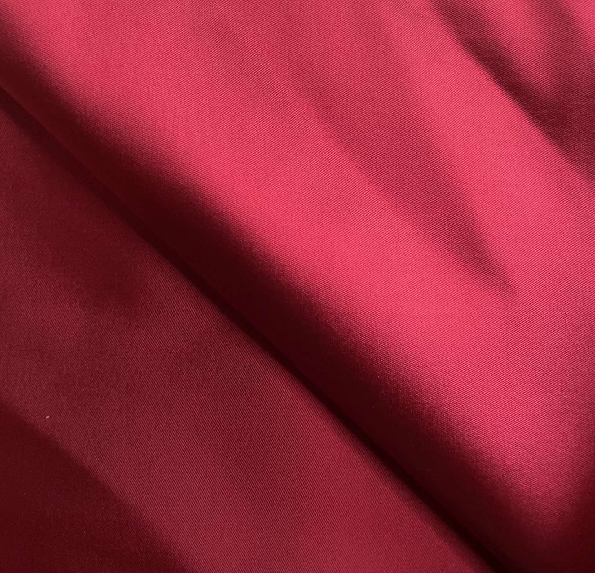 Silk & Wool in Rich Red