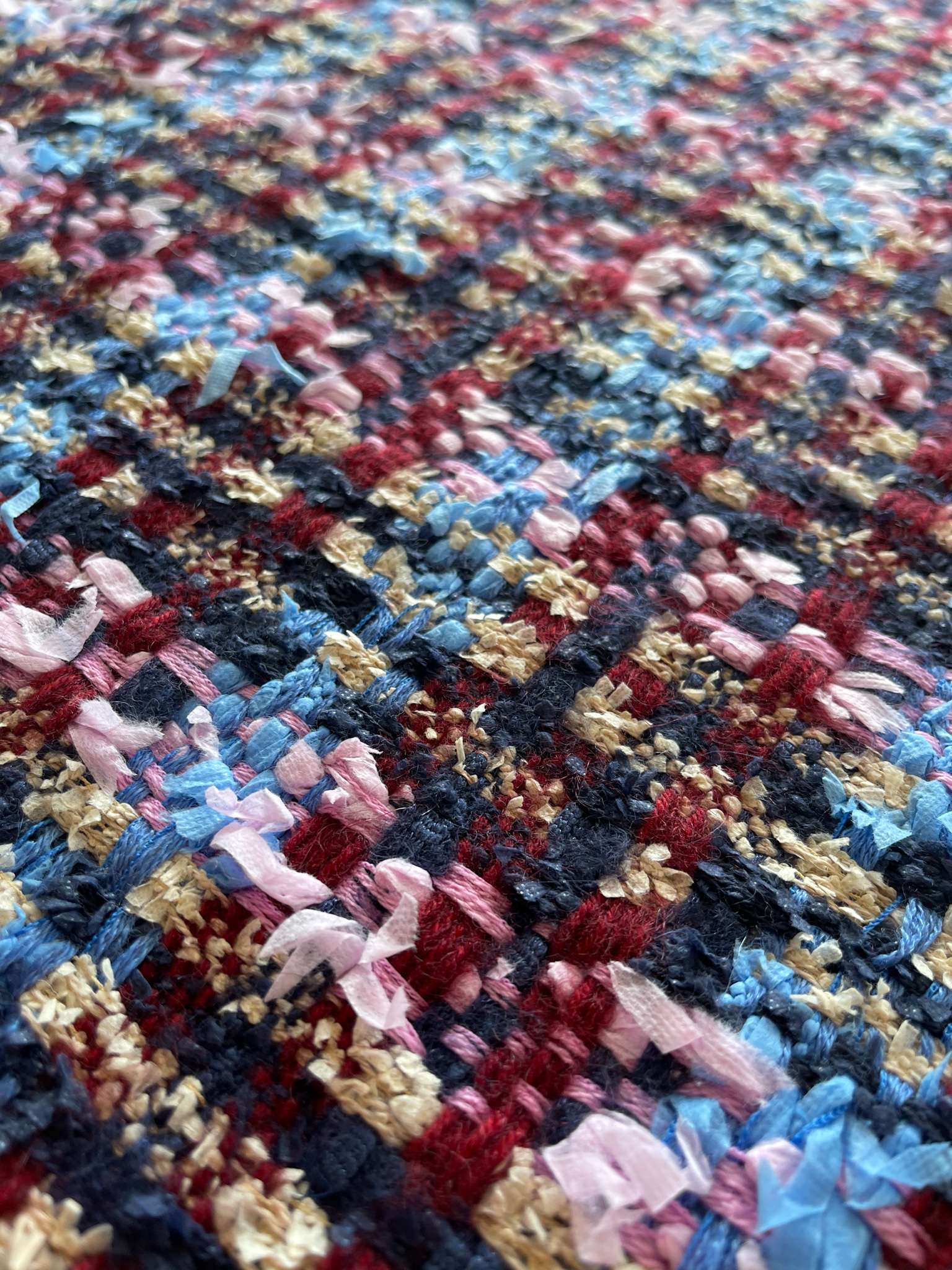 Italian Couture Tweed in Bright Autumn