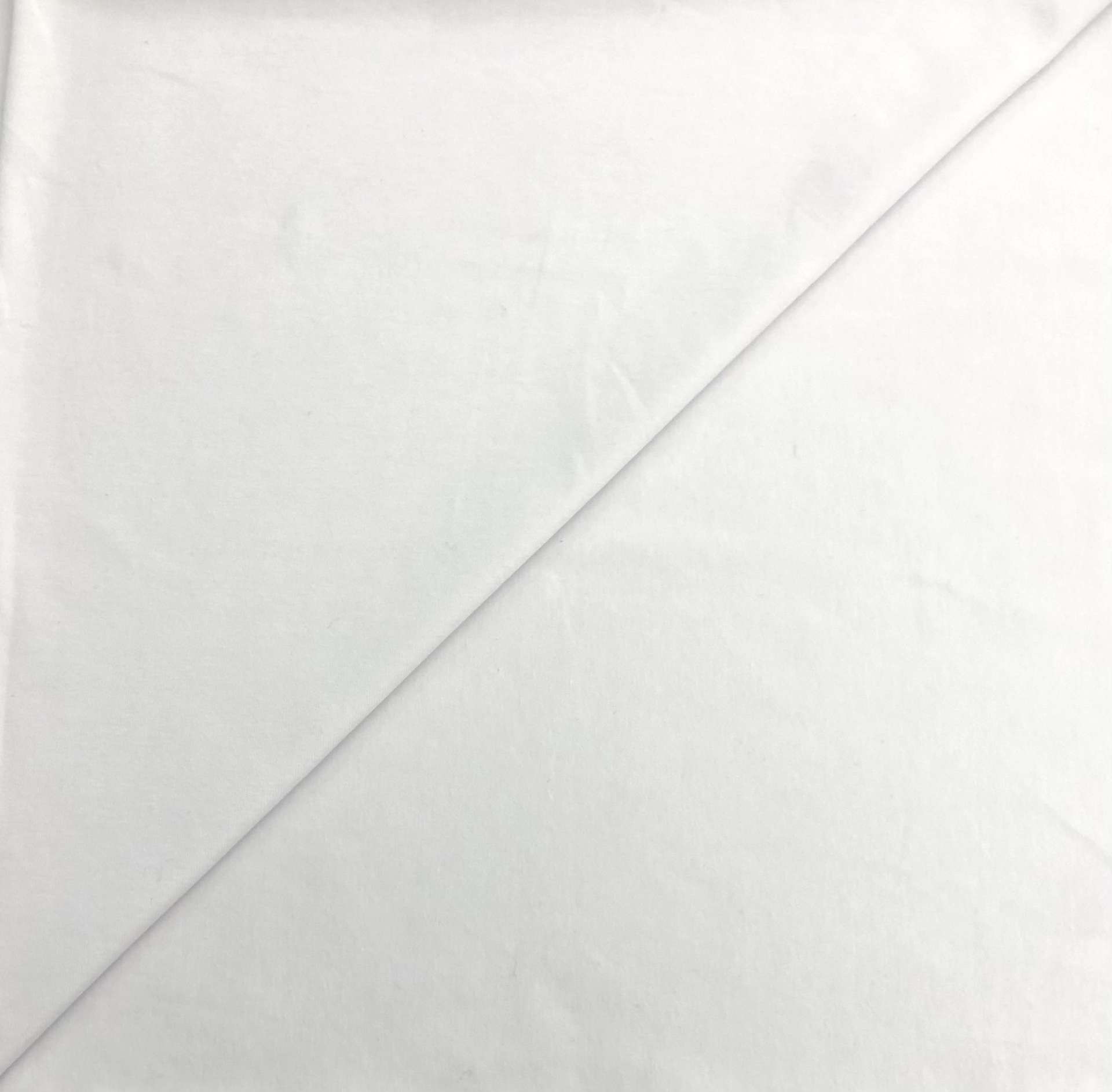 Sustainable Cotton Spandex Jersey in White