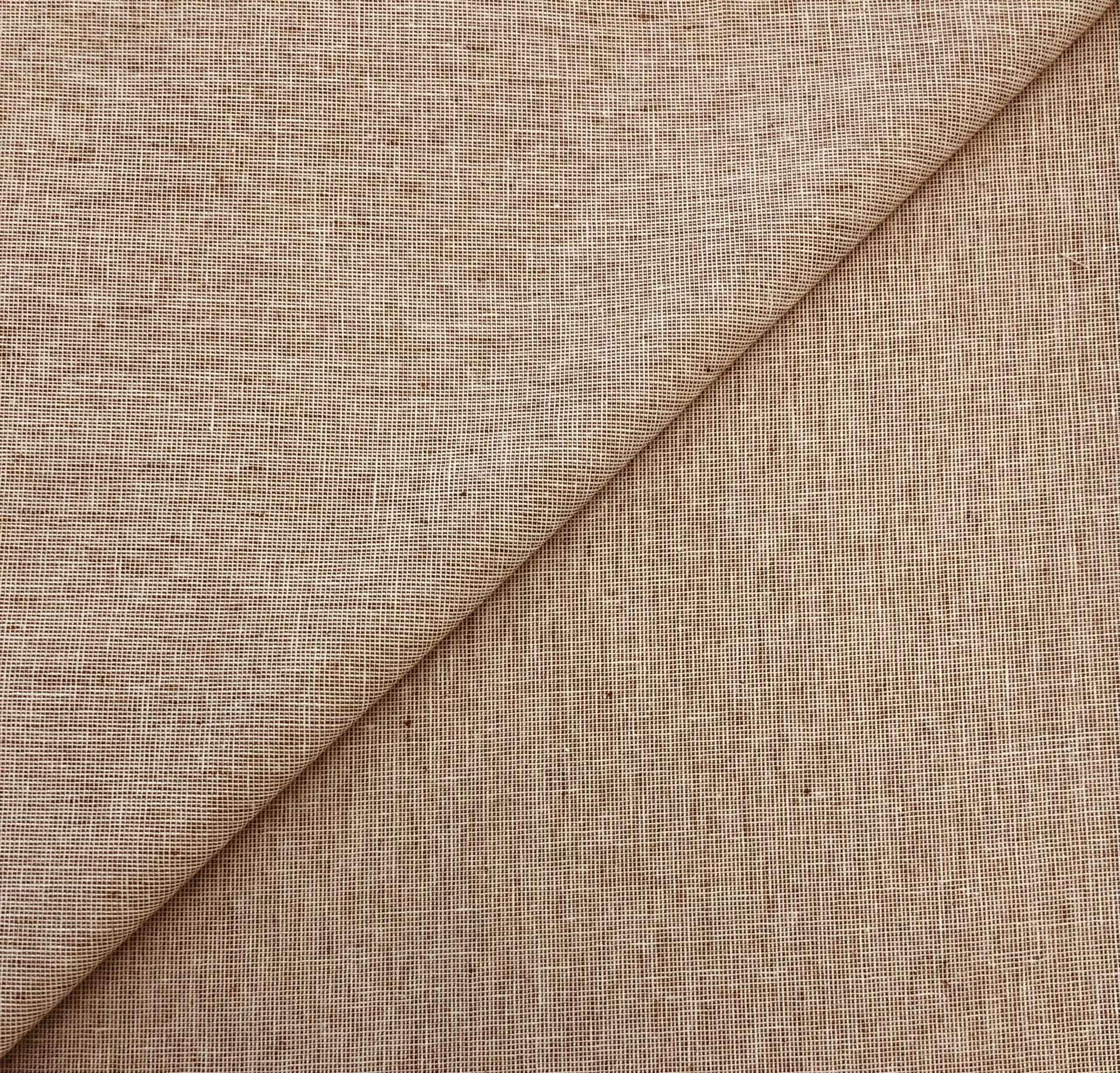 Yarn Dyed Linen Cotton in Taupe
