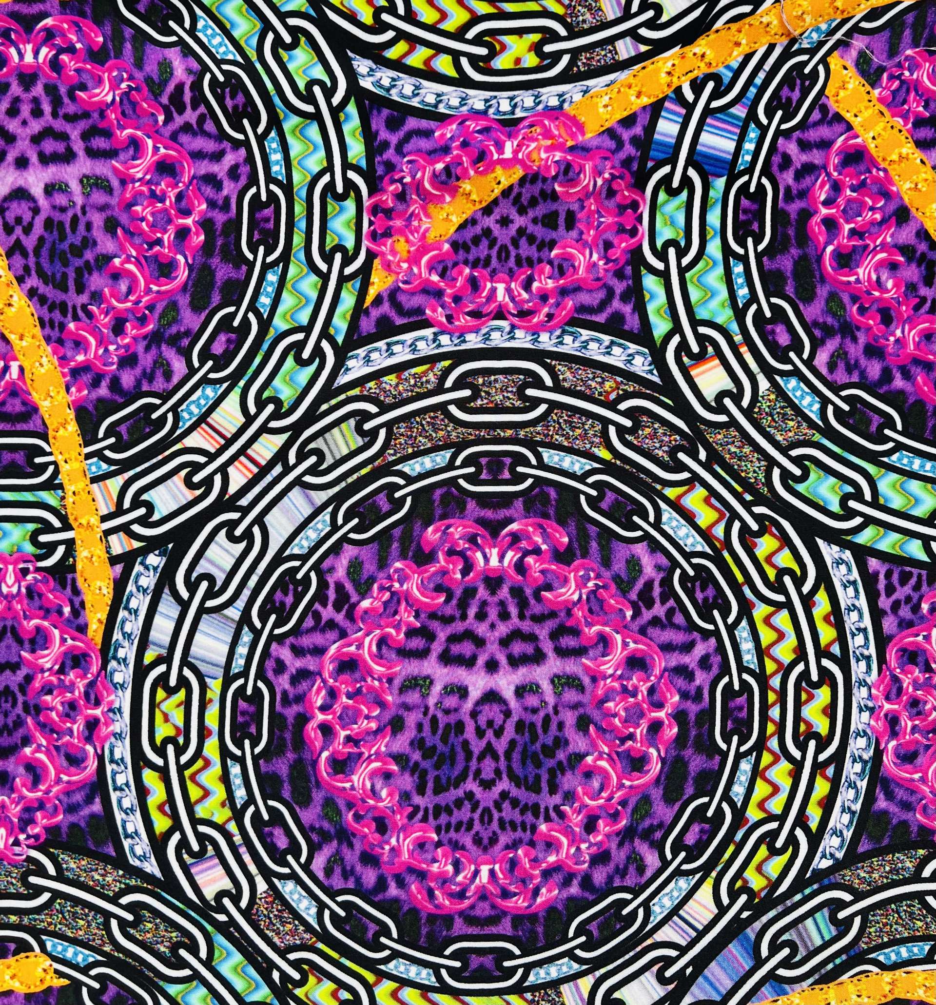 Italian Viscose Challis Print