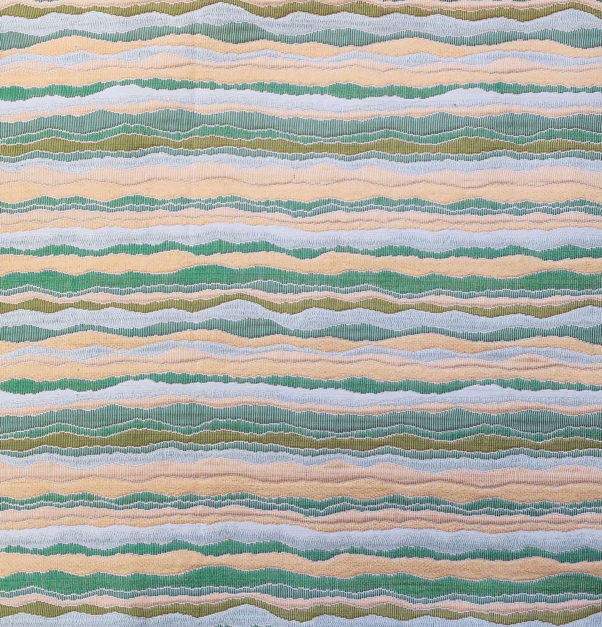 Made in Switzerland Cotton Blend Brocade Stripe