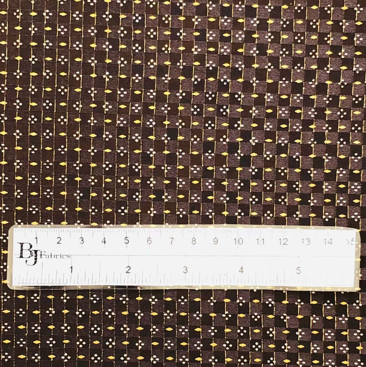 Printed Silk/Metallic Jacquard
