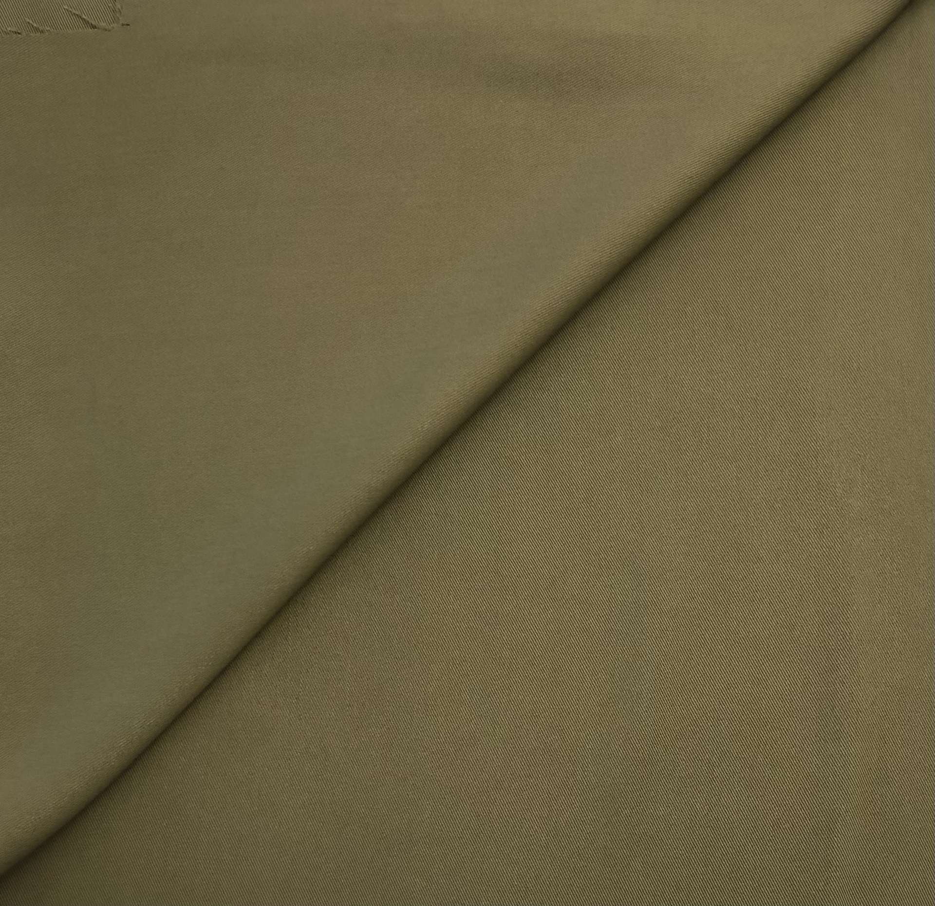 Sustainable Lyocell Twill in Olive