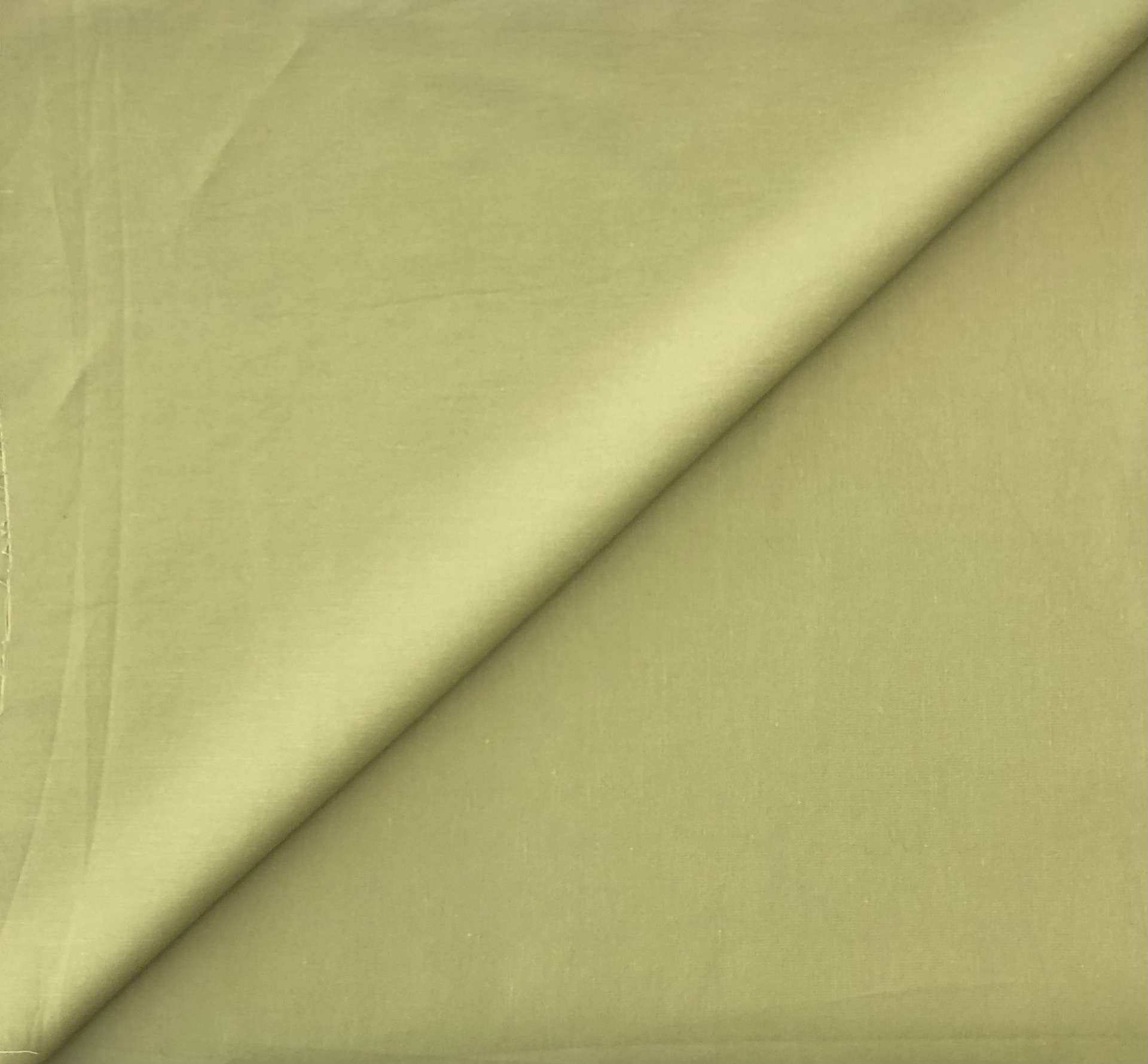Stretch Linen Blend in Green Apple