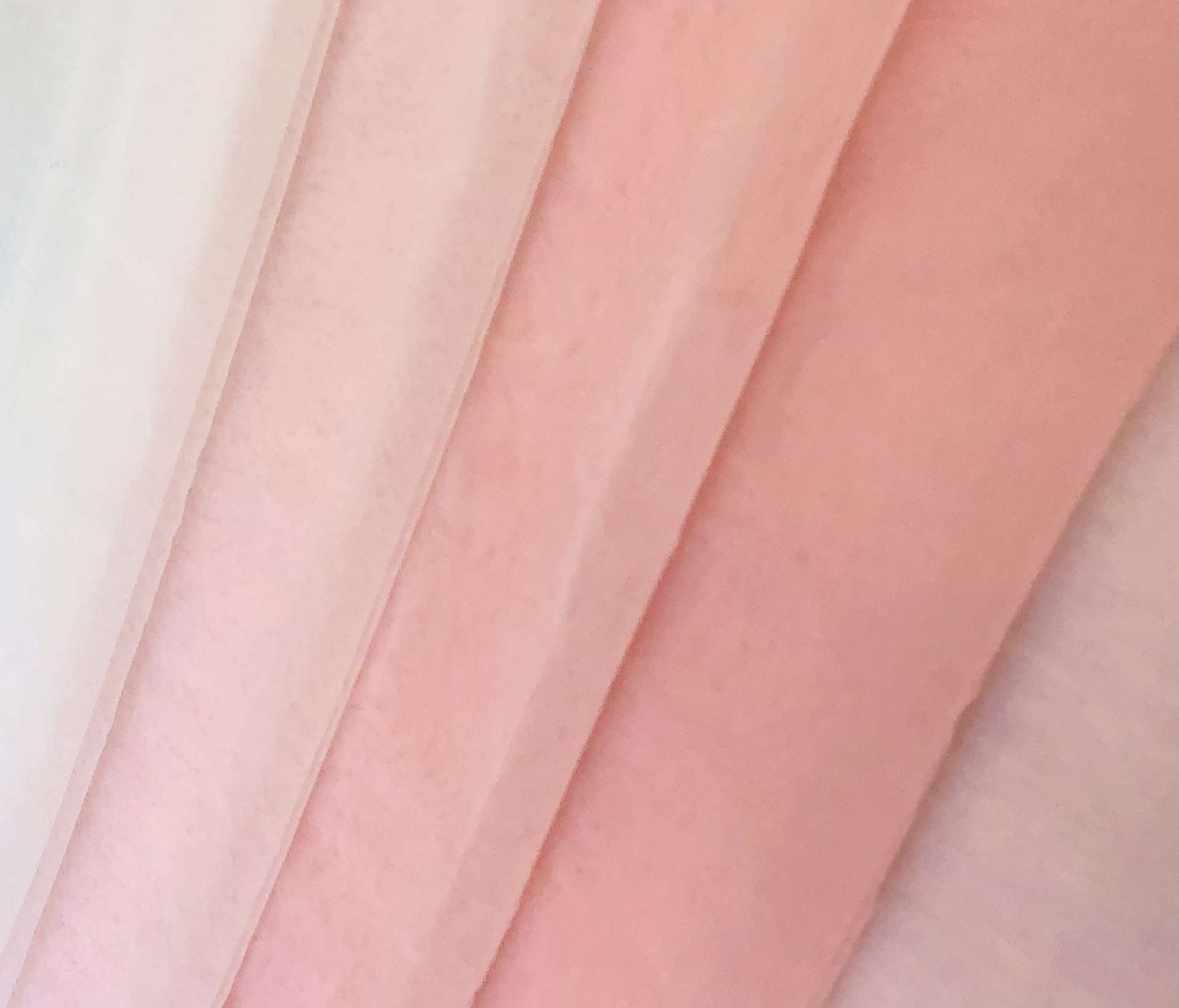 Ombre Tulle in Peach