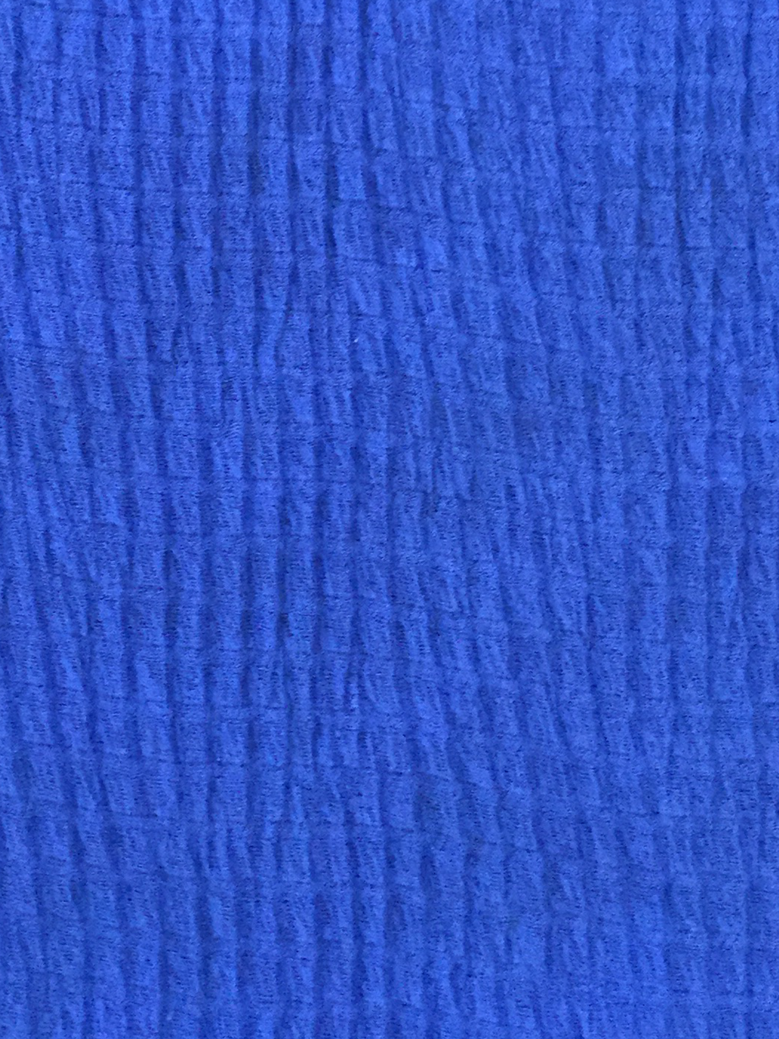 Crinkled Sheer Polyester in Royal