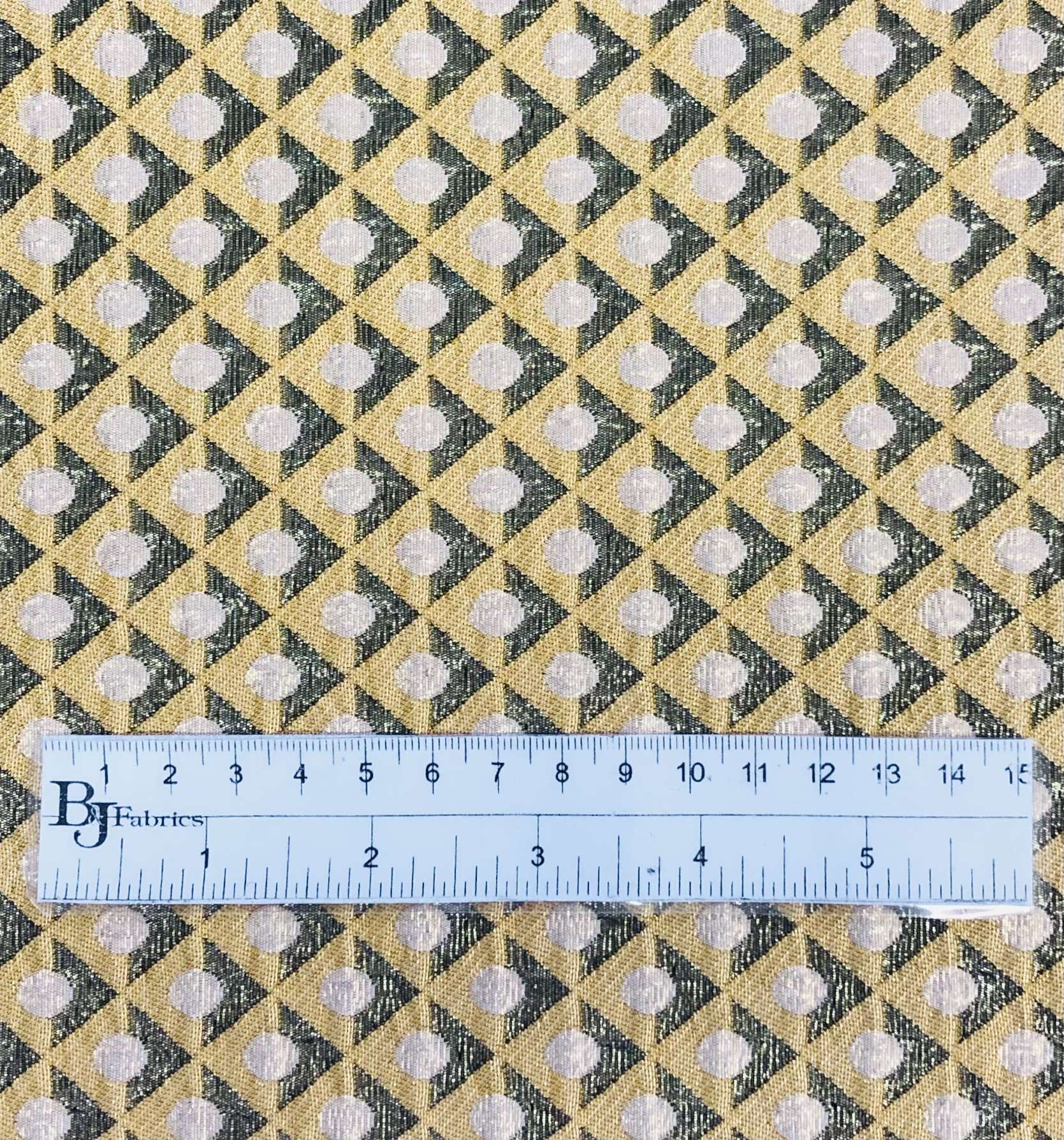 Metallic Stretch Brocade
