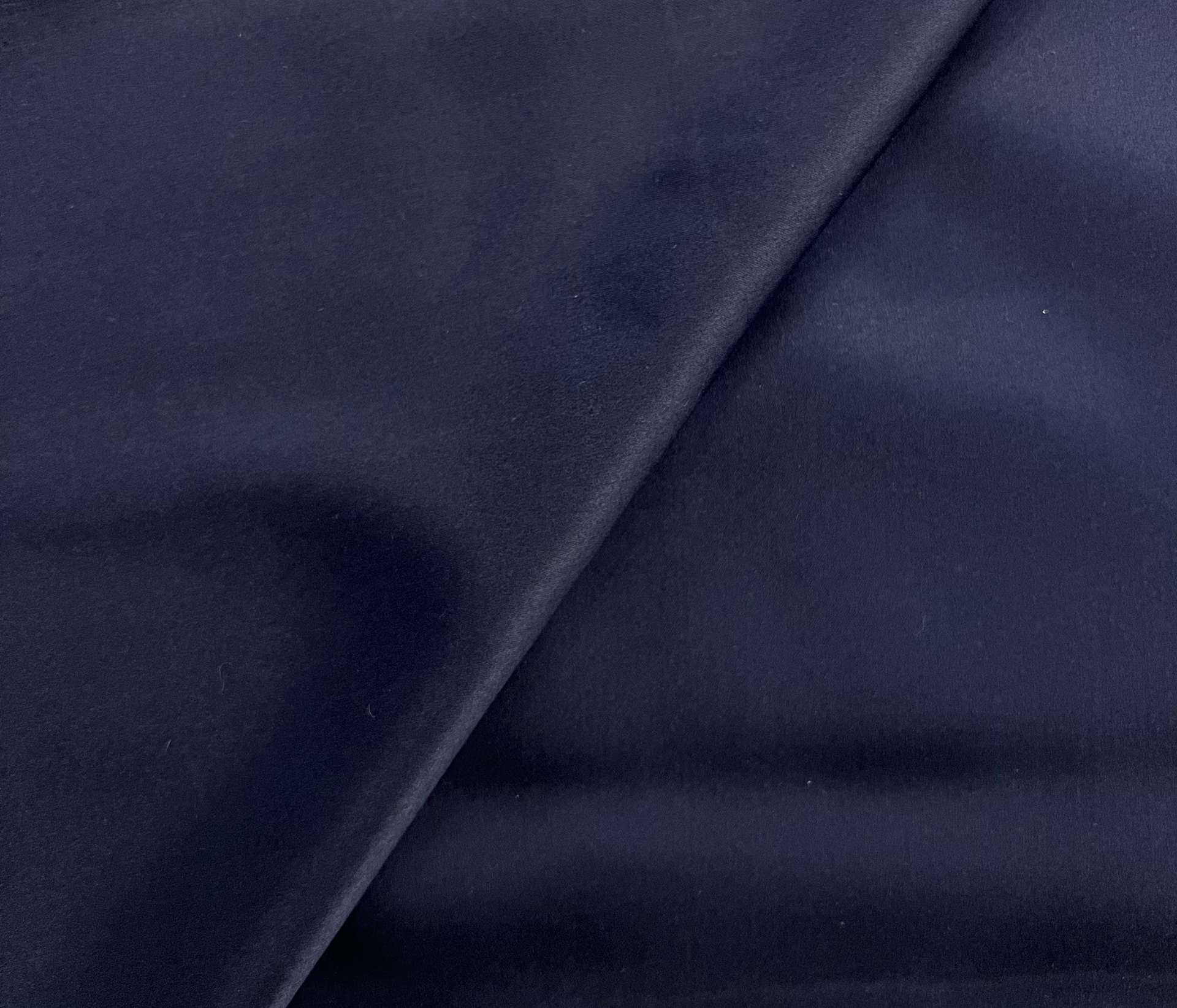 Stretch Silk In Navy