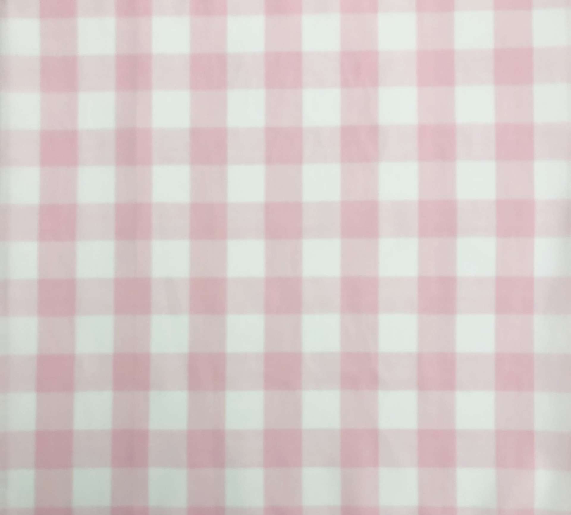 1" Cotton Polyester Gingham in Pink