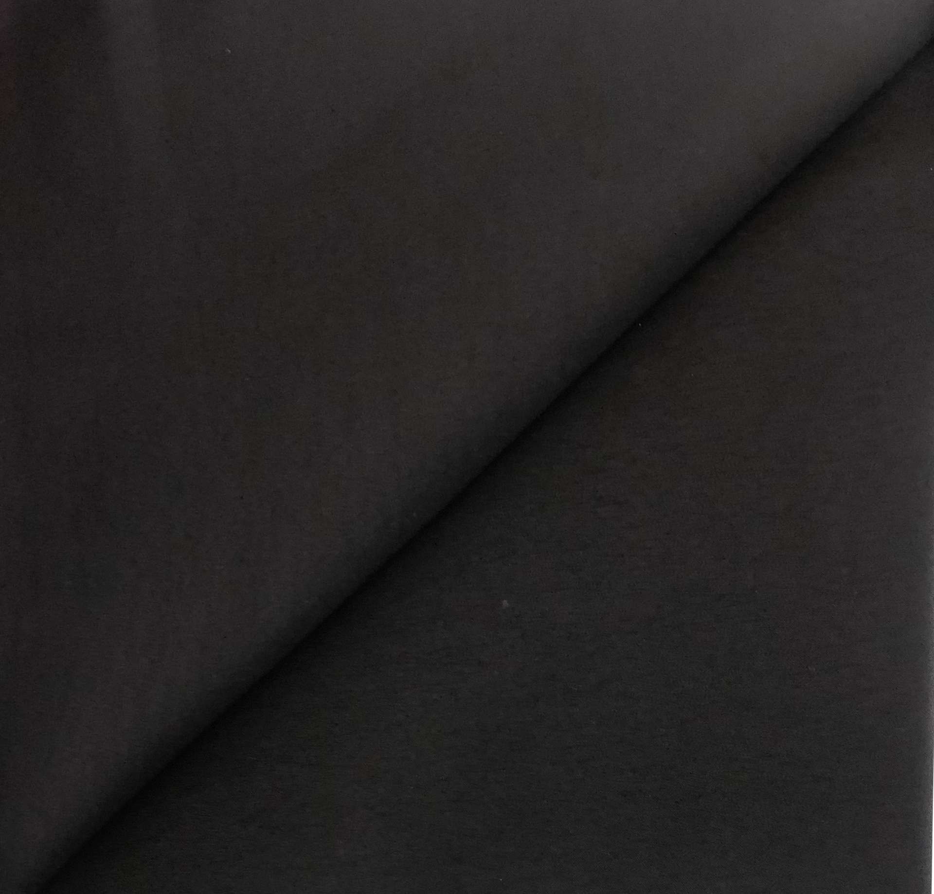Stretch Rayon Twill Blend in Black