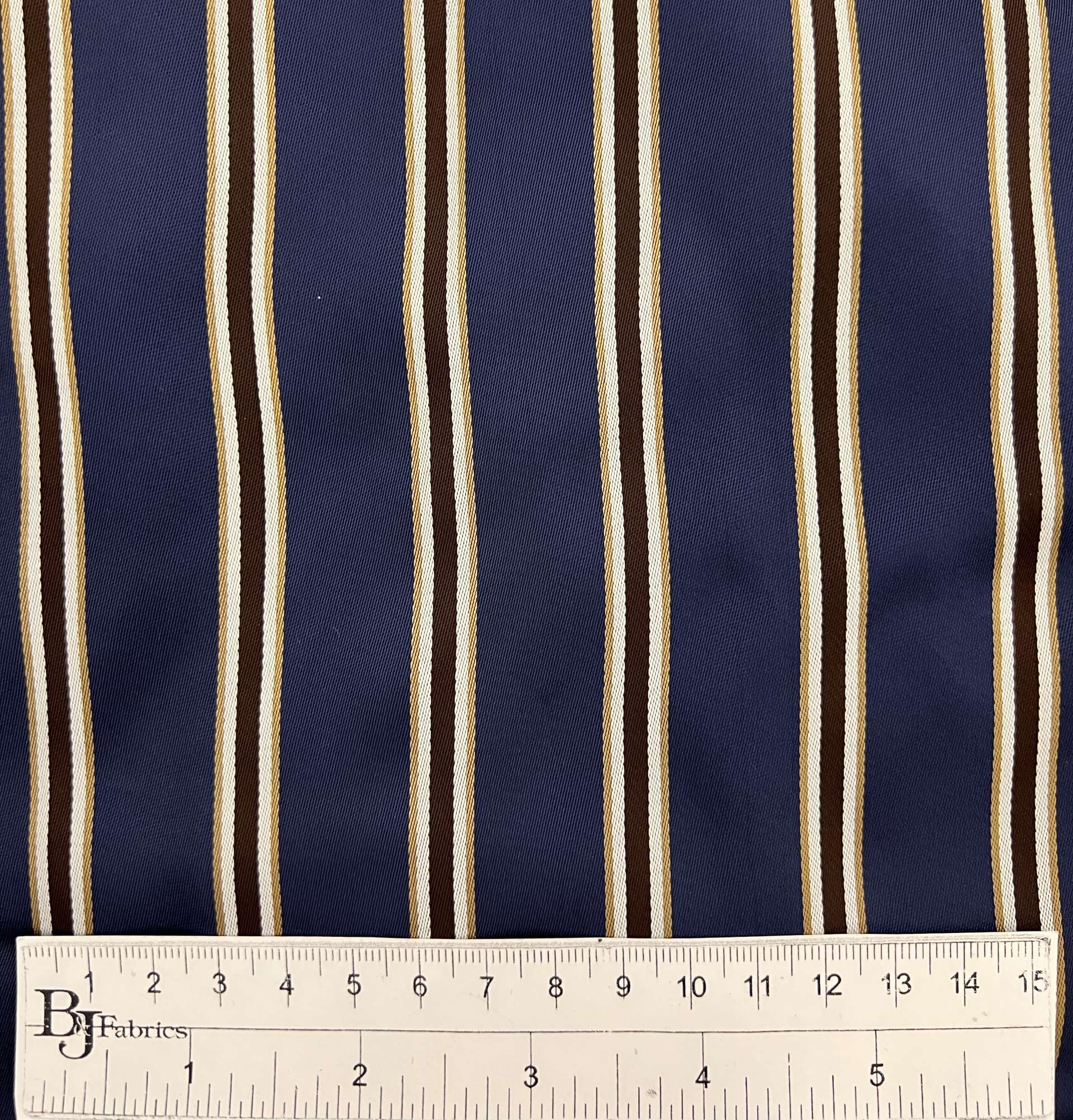 Heavy Viscose Twill Stripe