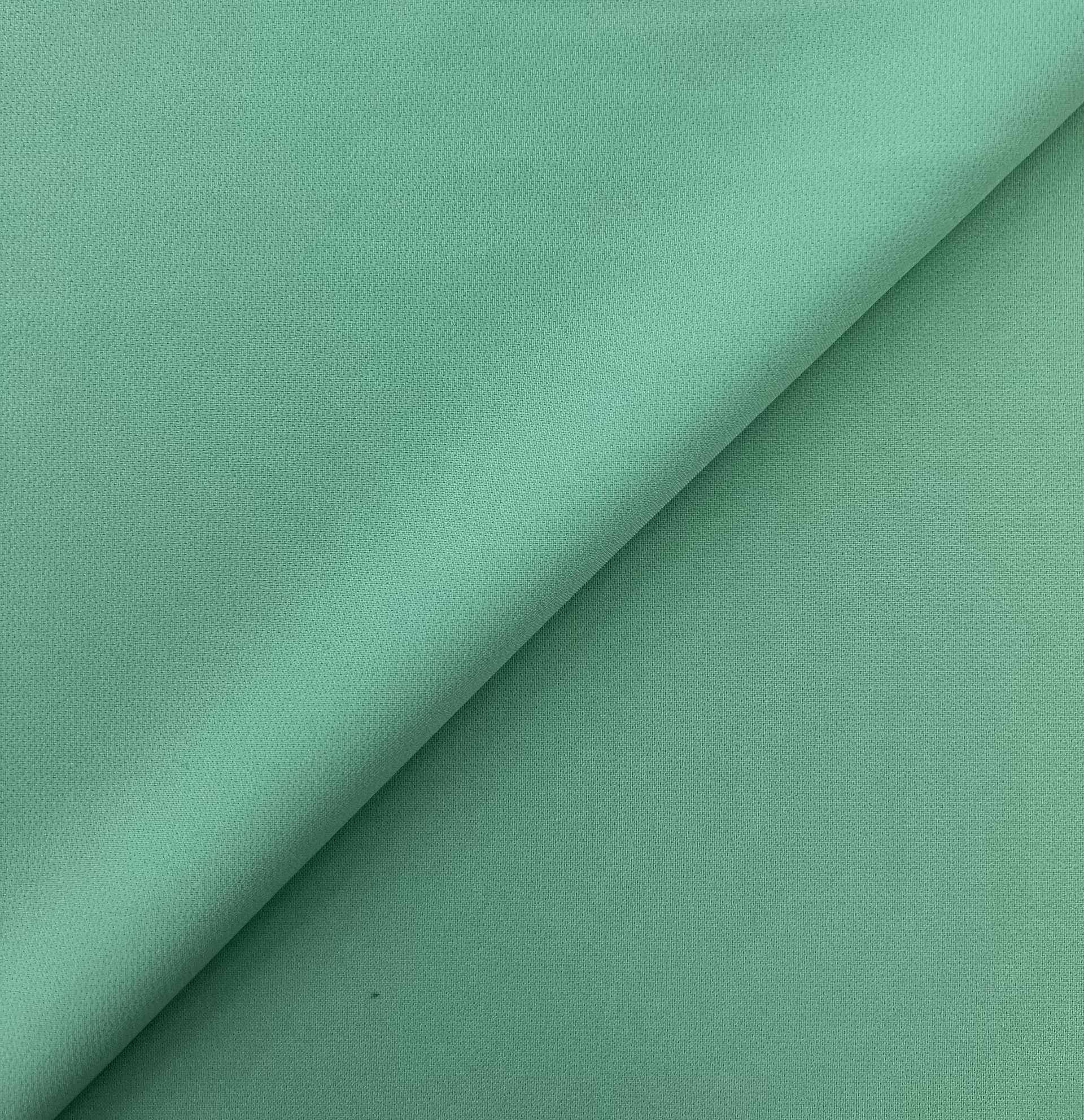 Polyester Stretch Crepe In Mint
