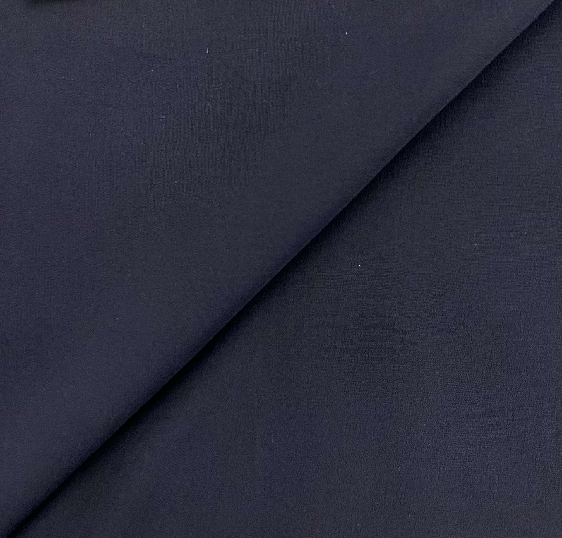 Stretch Silk In Navy