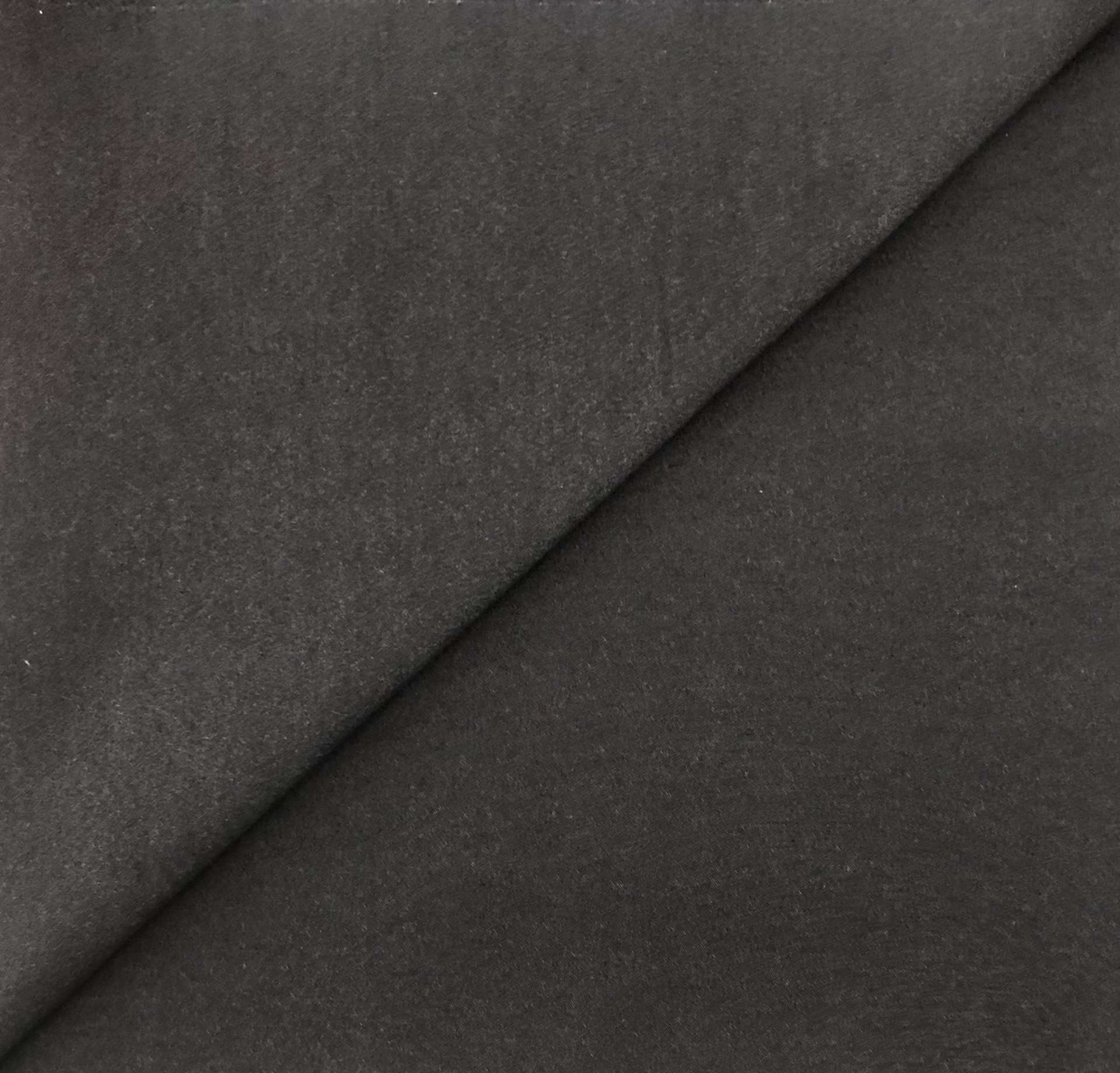 Stretch Rayon Twill Blend in Dark Grey
