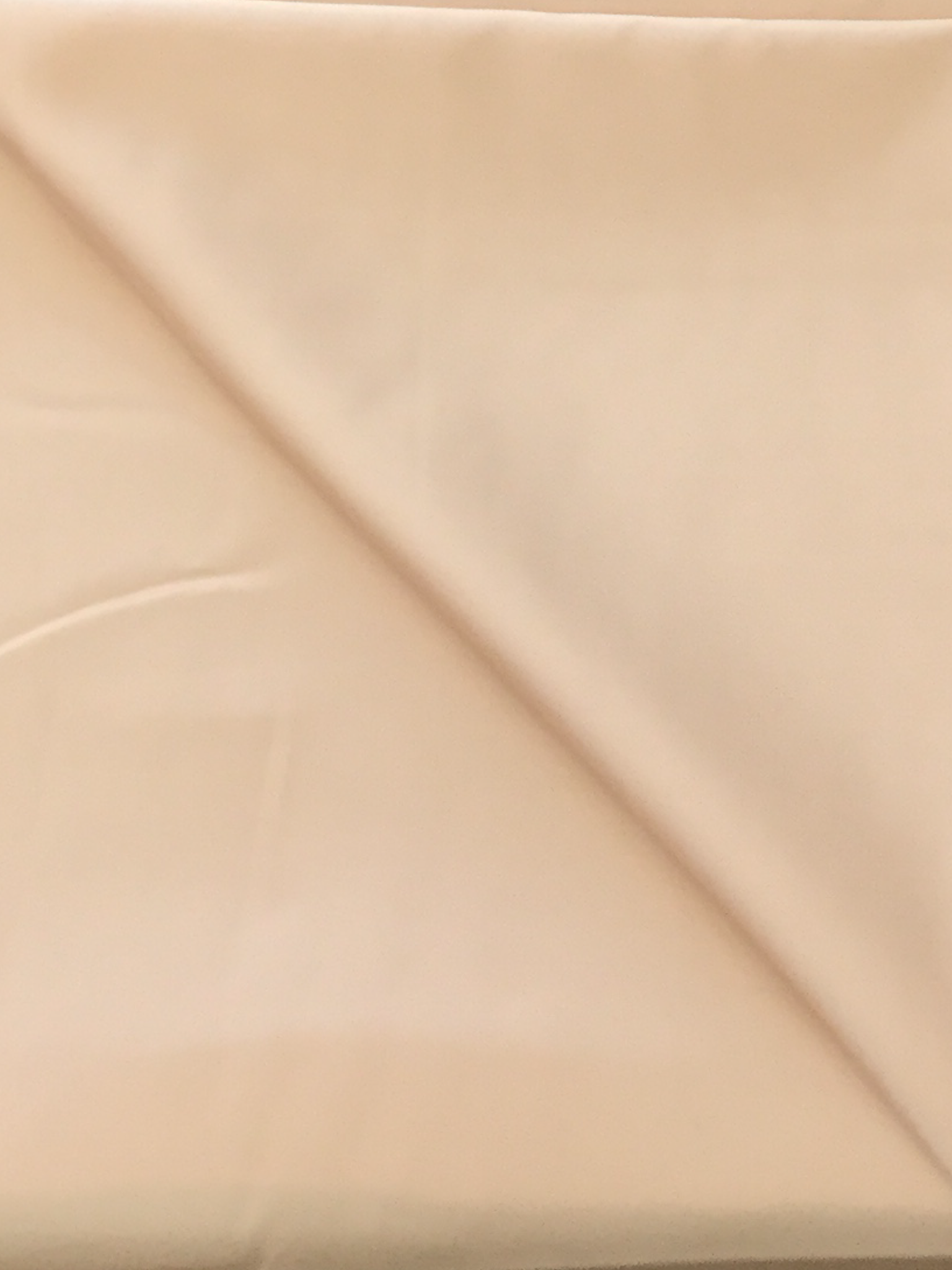 Stretch Polyester Satin in Champagne