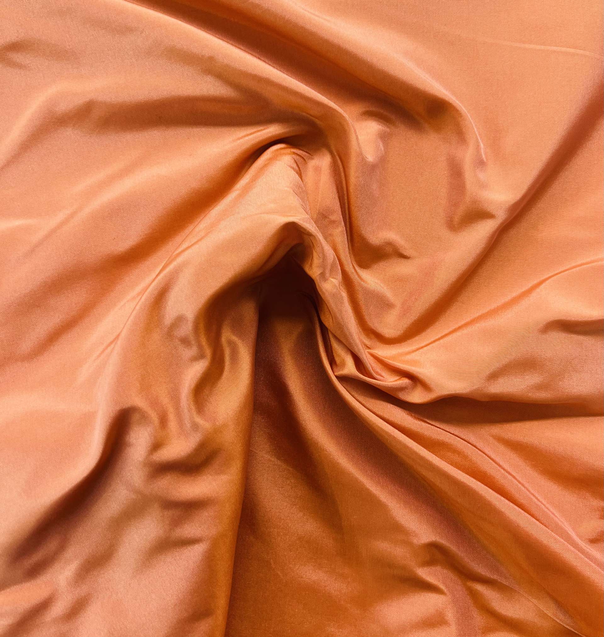Iridescent Silk Taffeta in Pink/Orange 