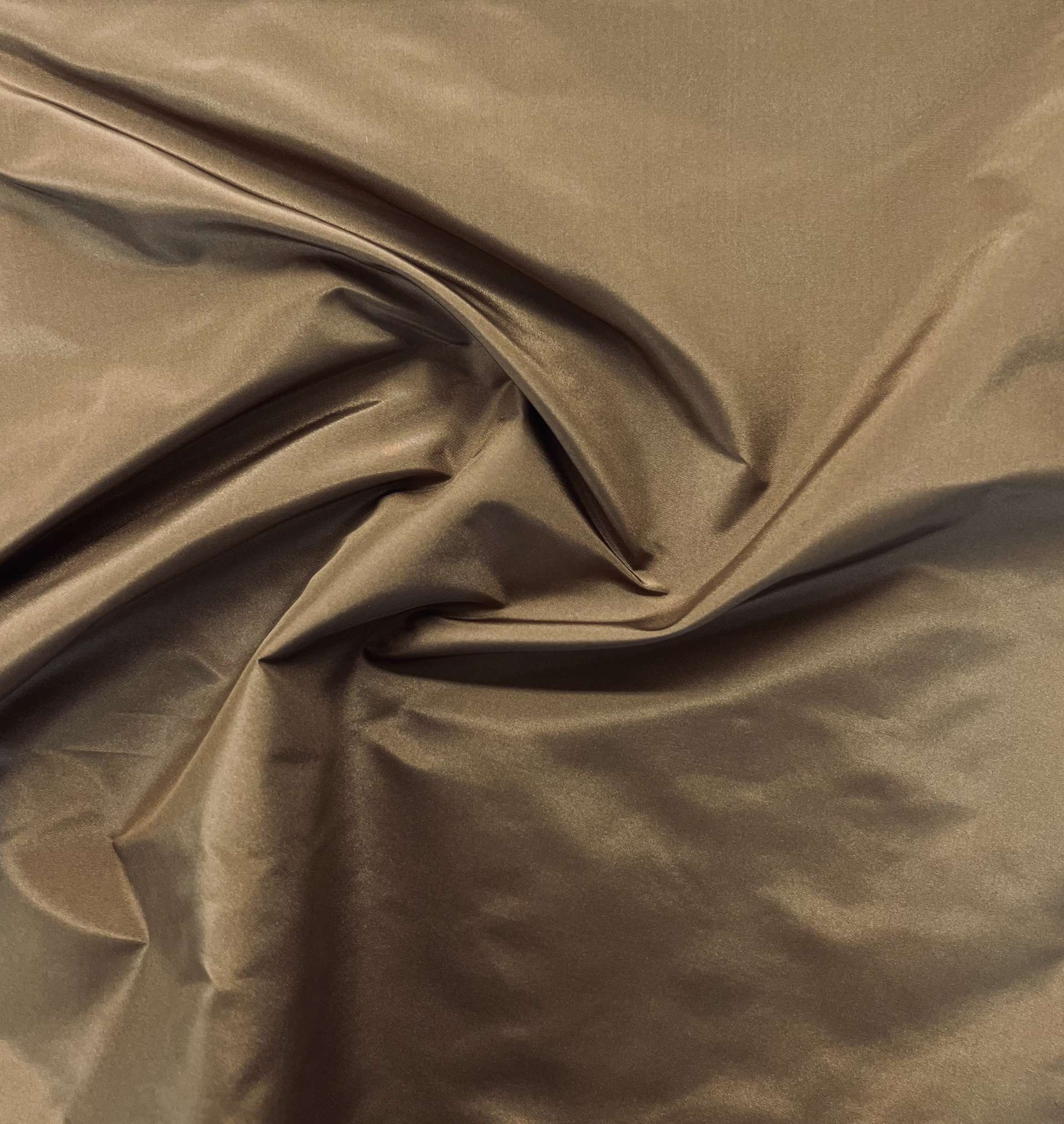 Pure Silk Taffeta in Toast 