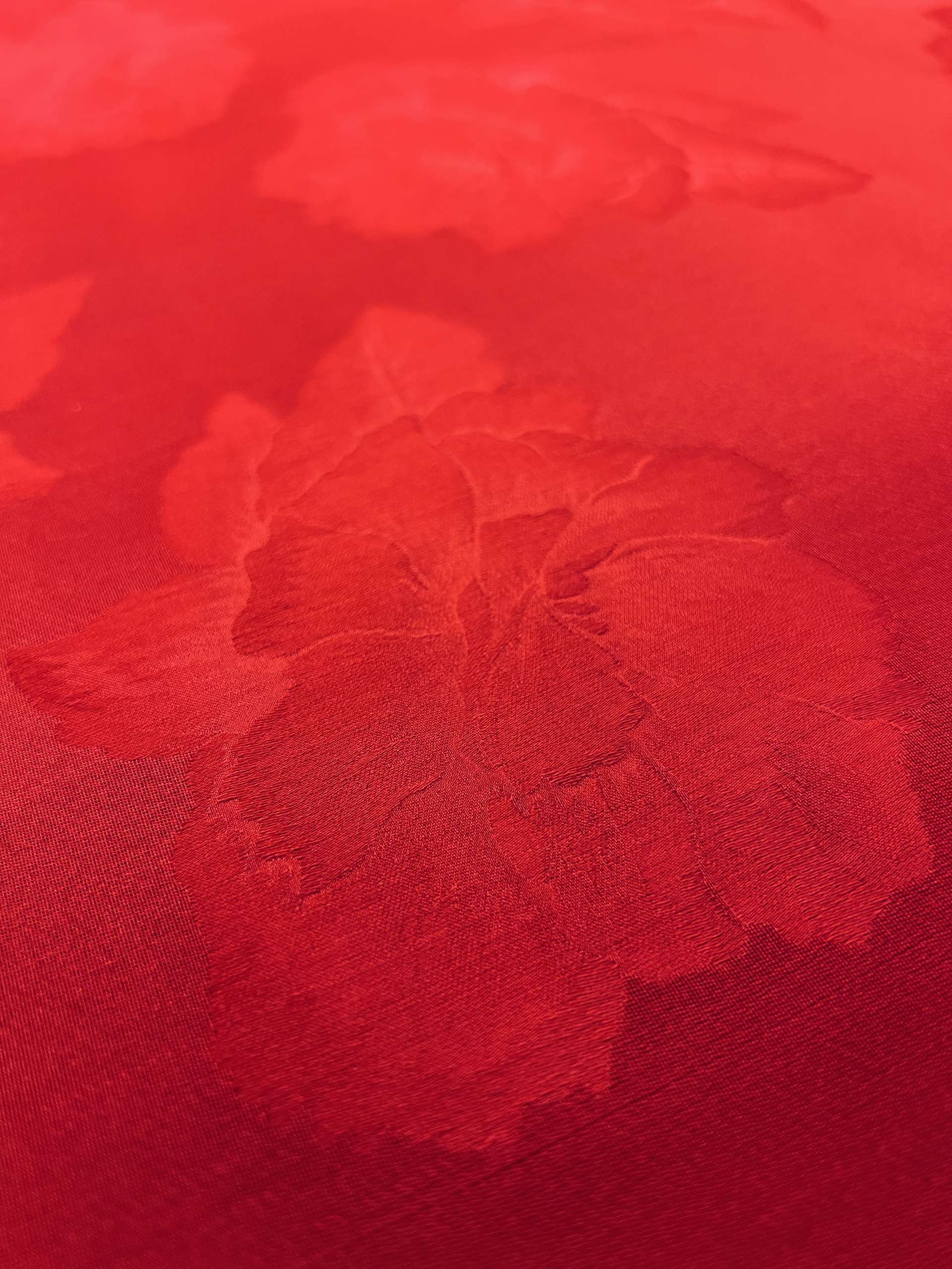 ITALIAN  JACQUARD SILK GAZAR