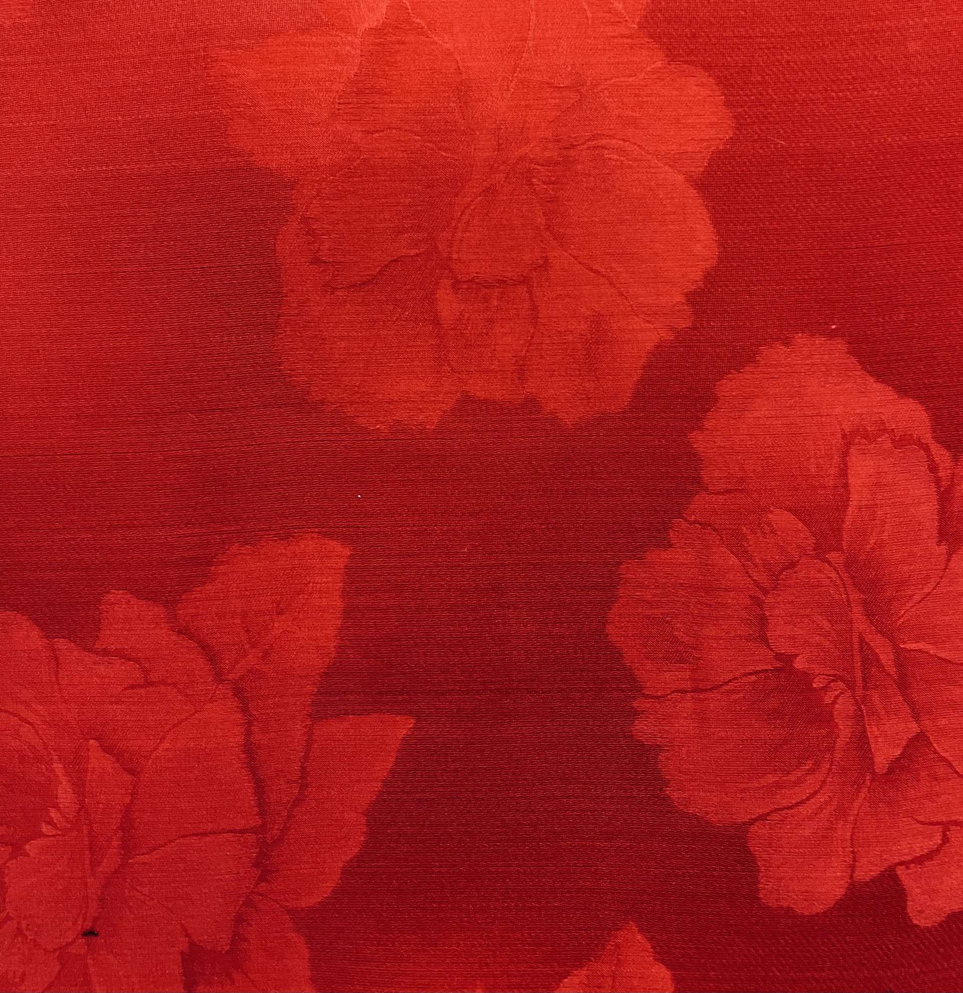 ITALIAN  JACQUARD SILK GAZAR