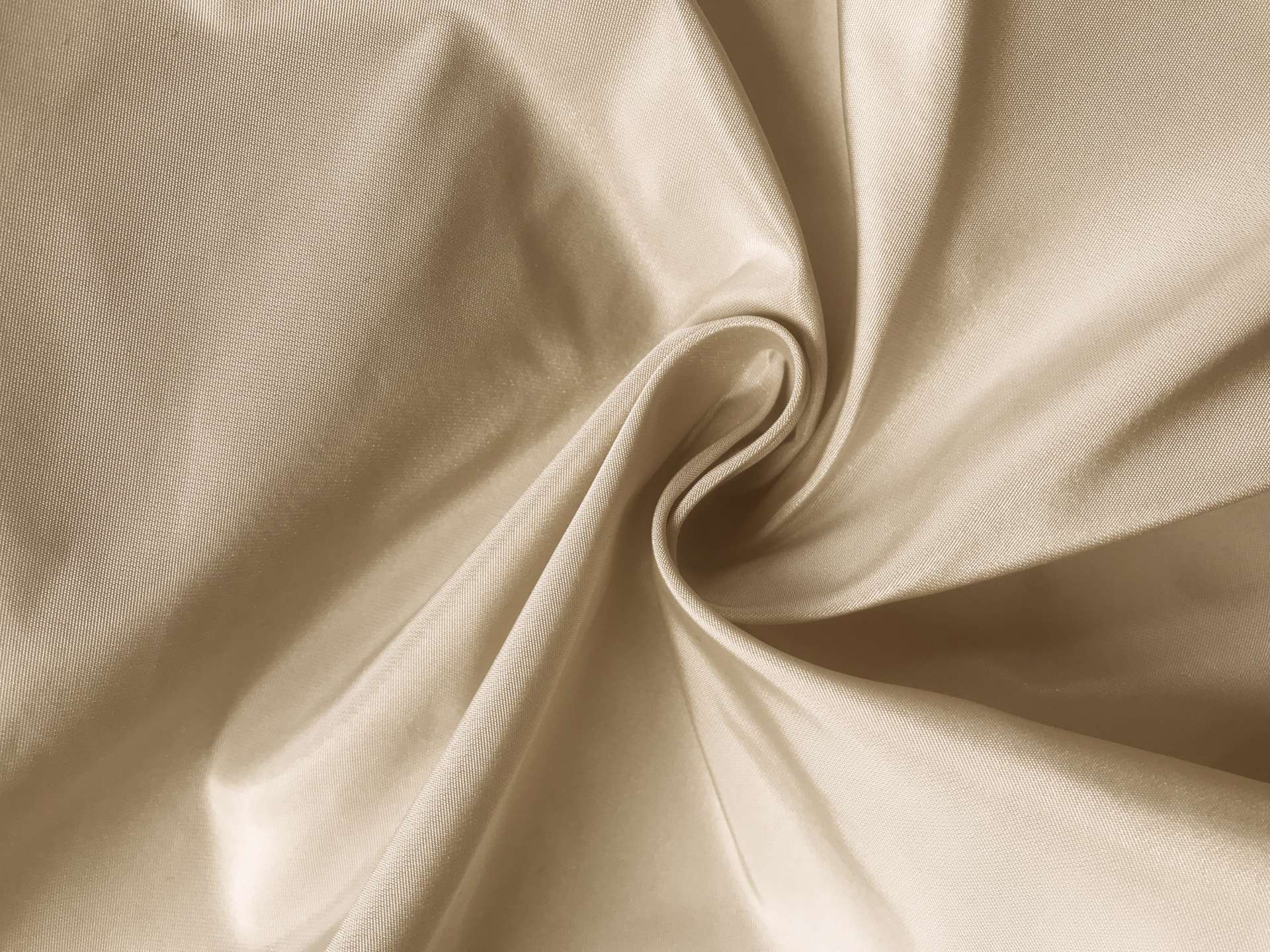 beige poly taffeta in a swirl