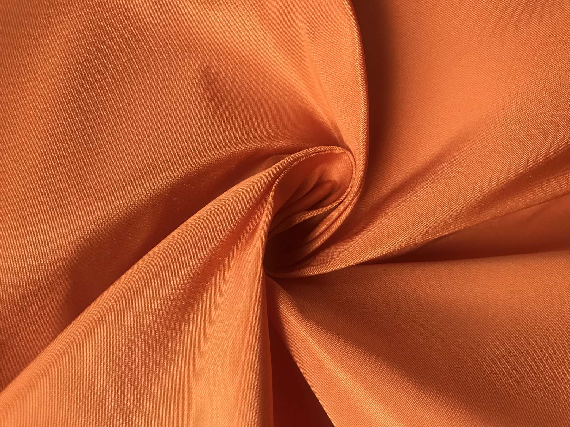 amber poly taffeta in a swirl