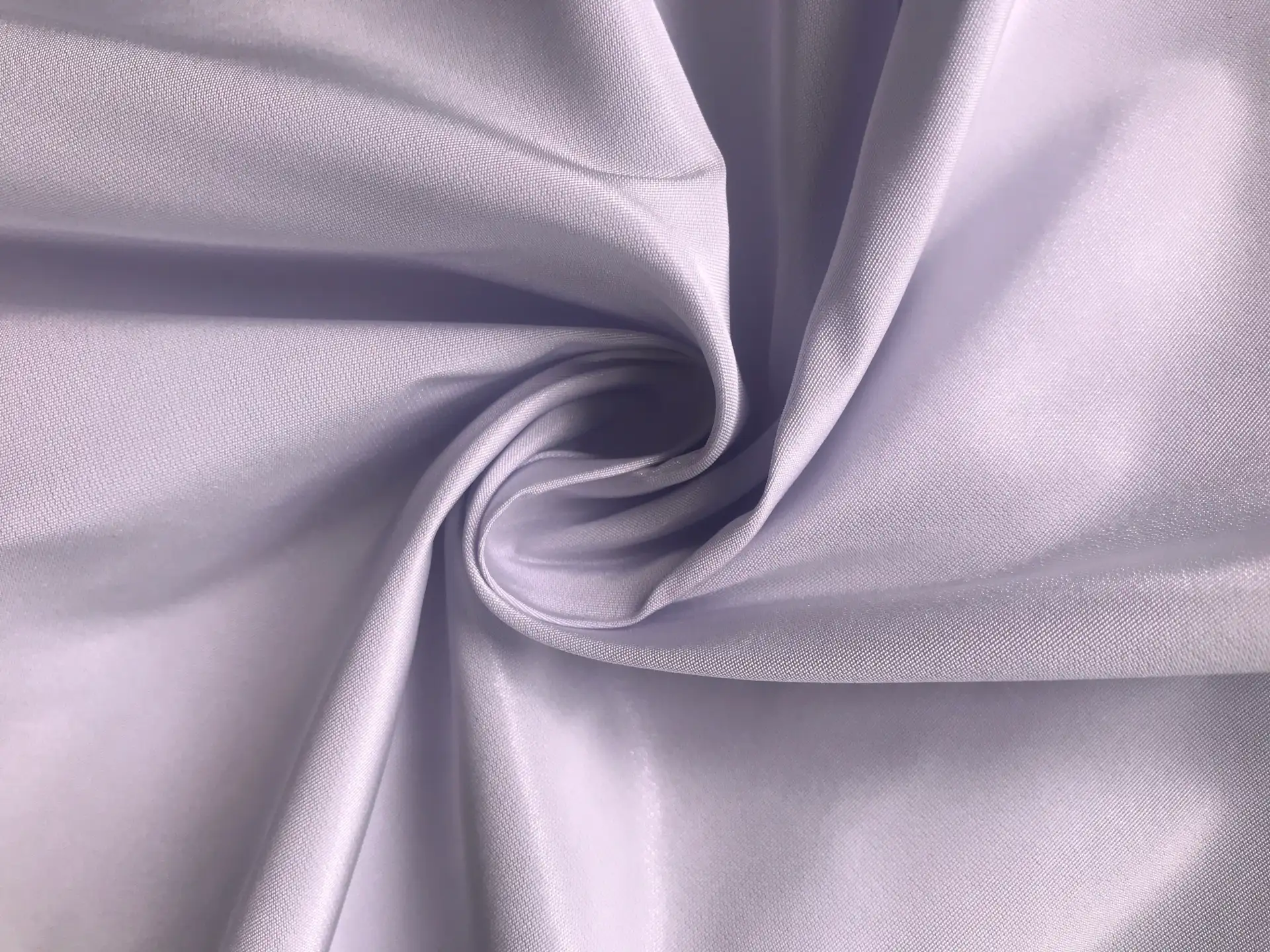 Lavender poly taffeta in swirl