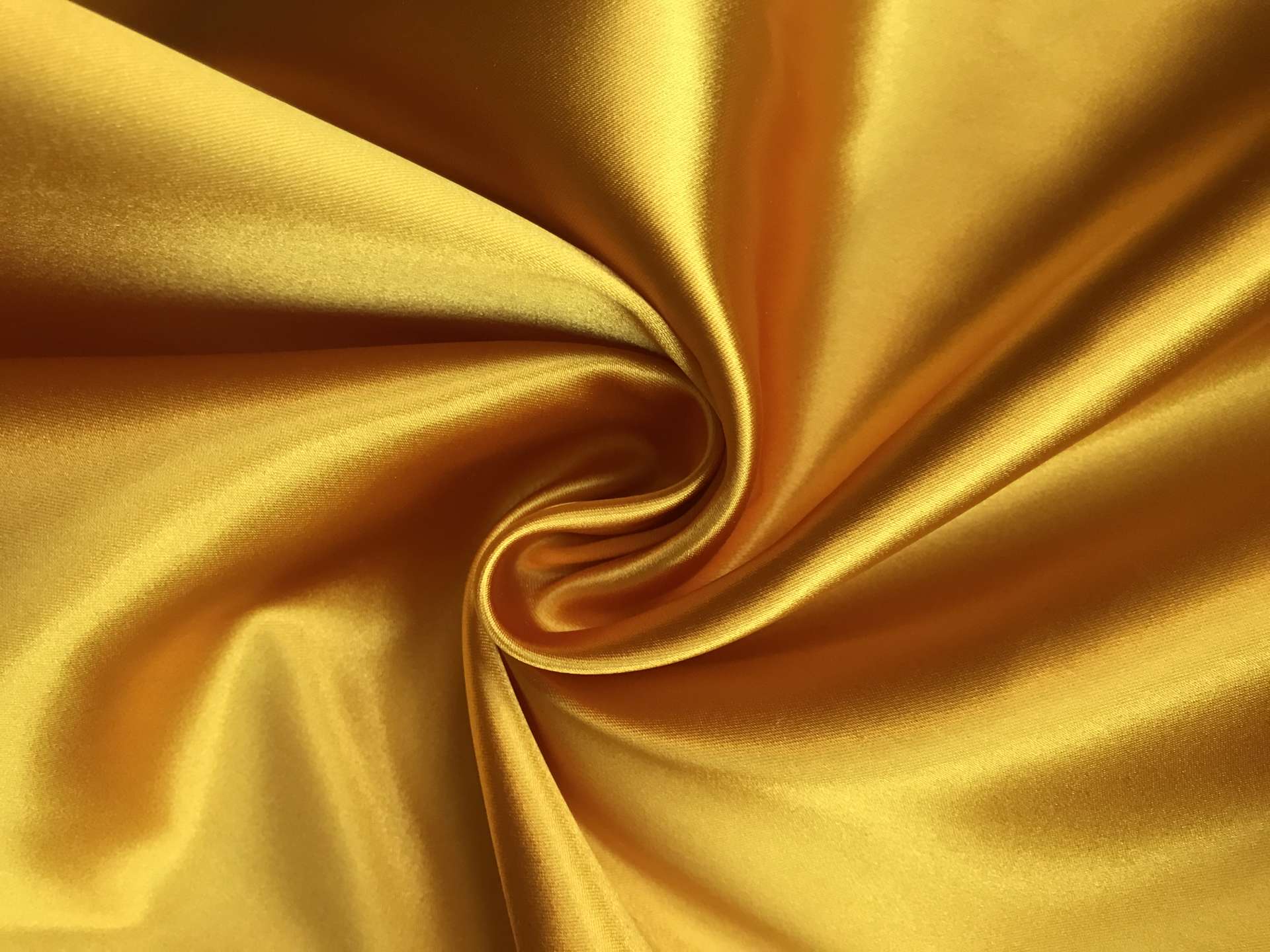 Italian Acetate Stretch Satin in Yellow