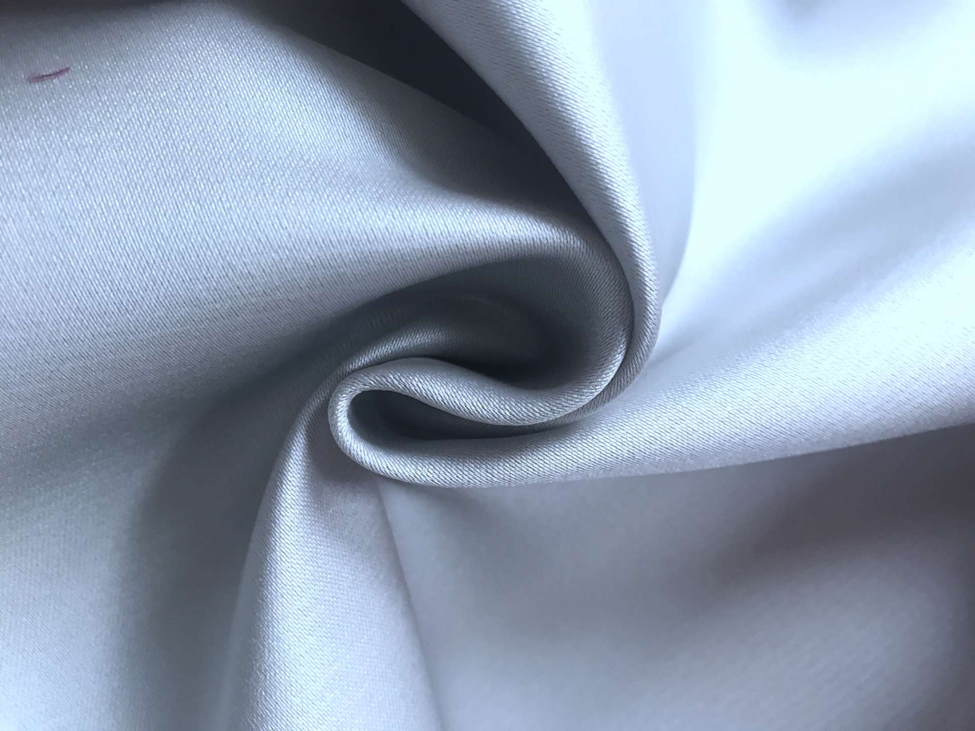 Double Face Polyester Satin in Ice