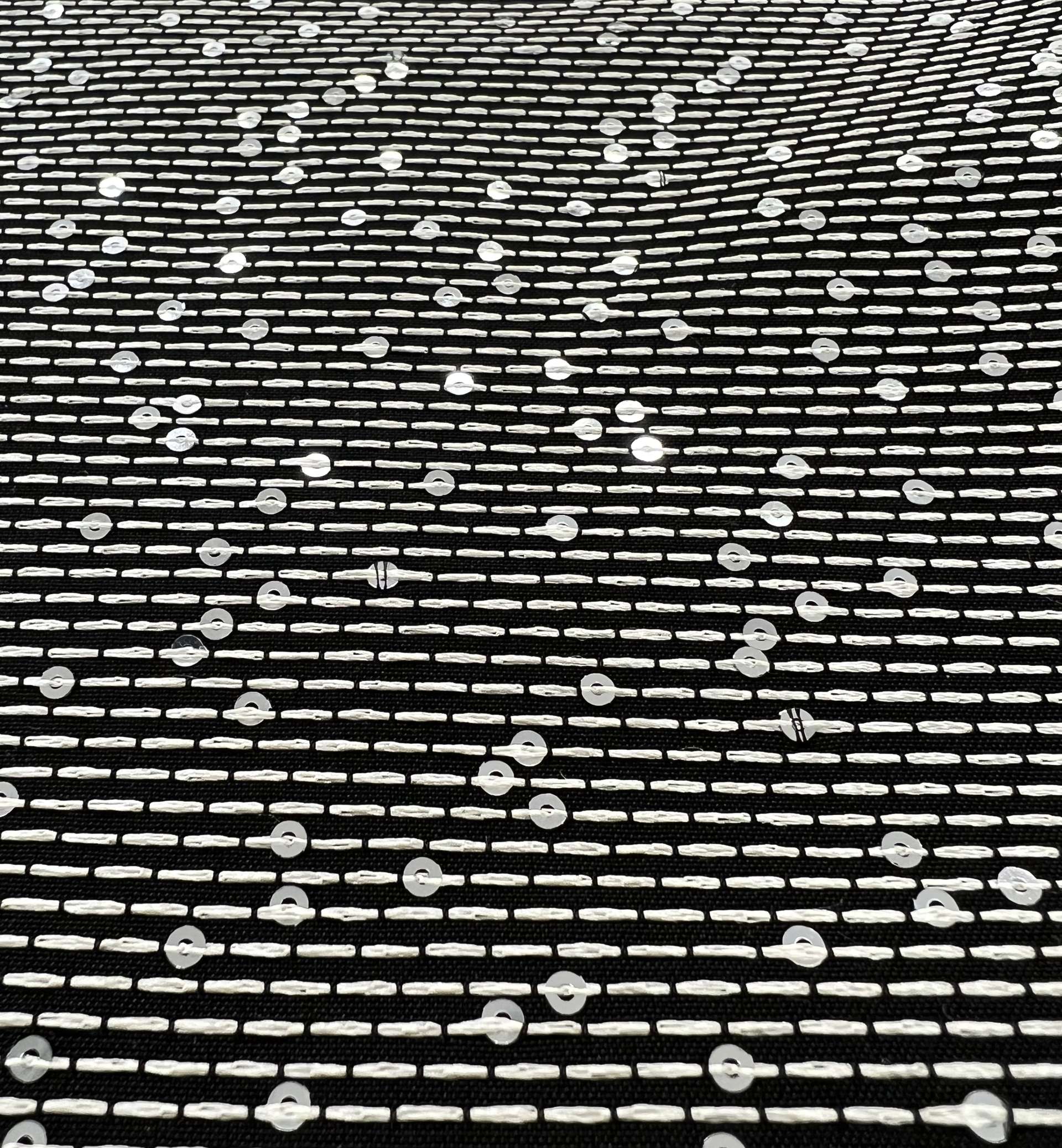 Micro Sequins On Cotton & Nylon