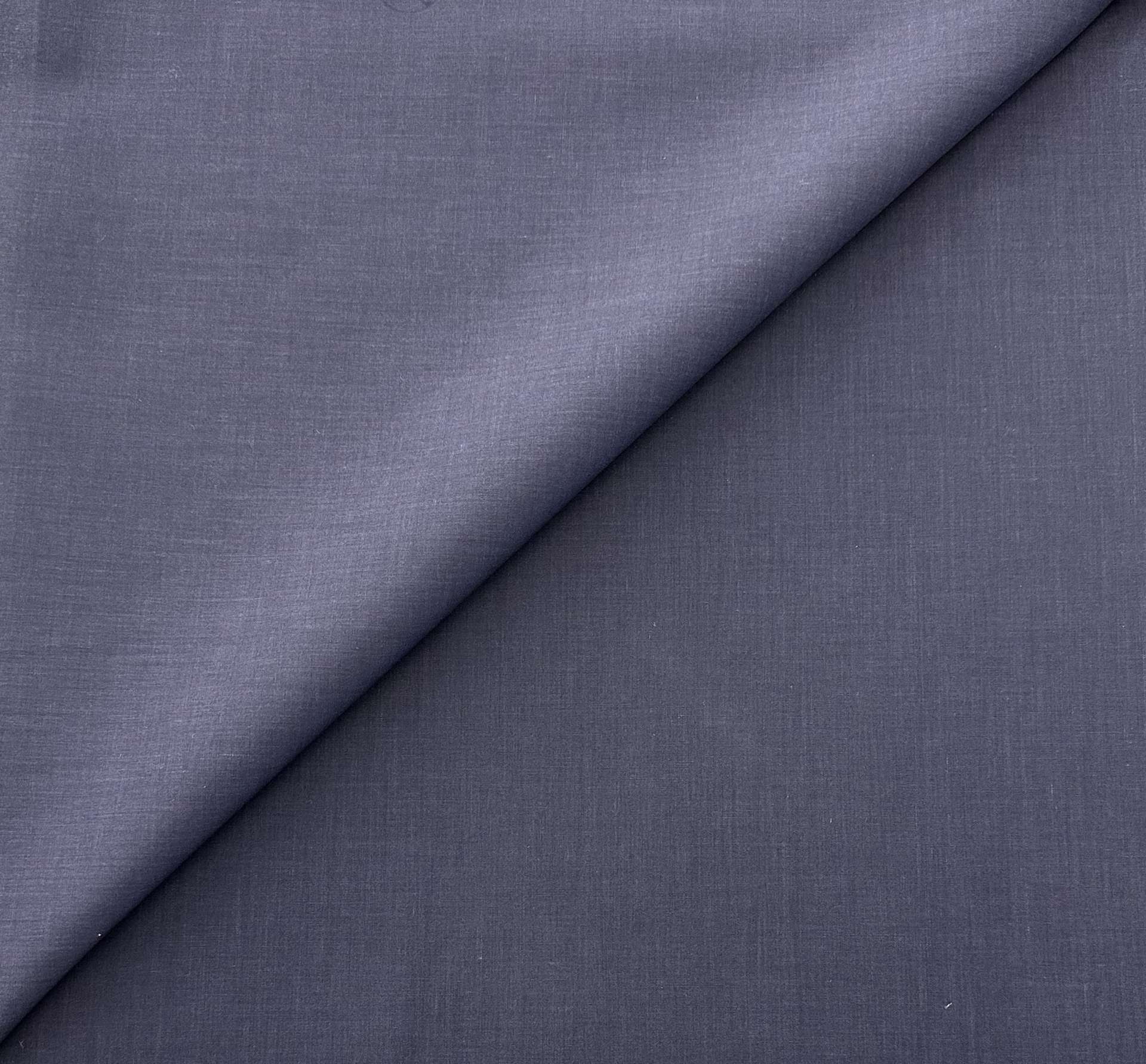 Sustainable Poly Cotton Broadcloth in Midnight