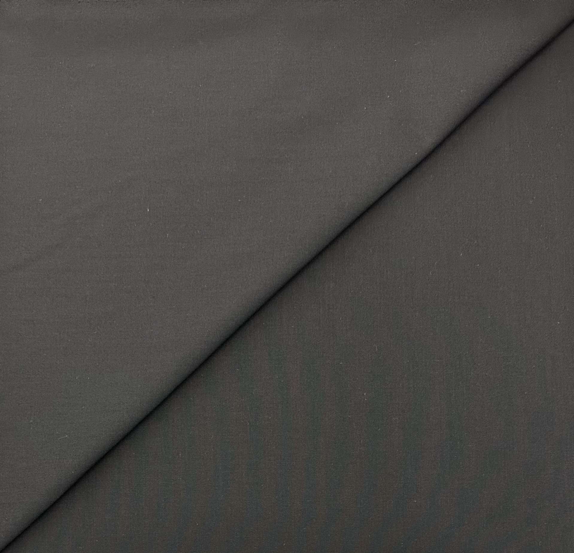 Imported Poly Cotton Broadcloth in Black