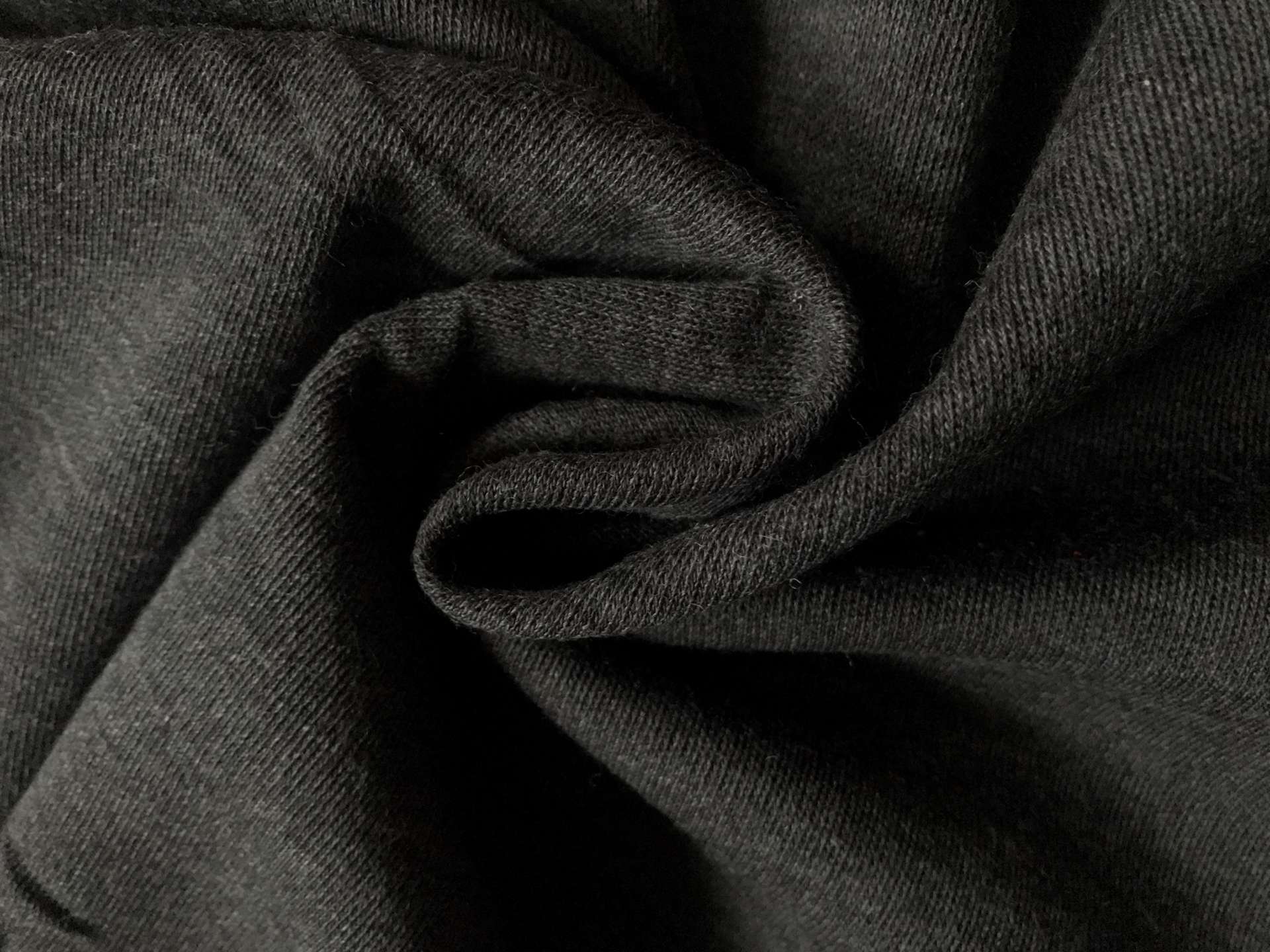 Italian Wool Double Knit in Banker Grey