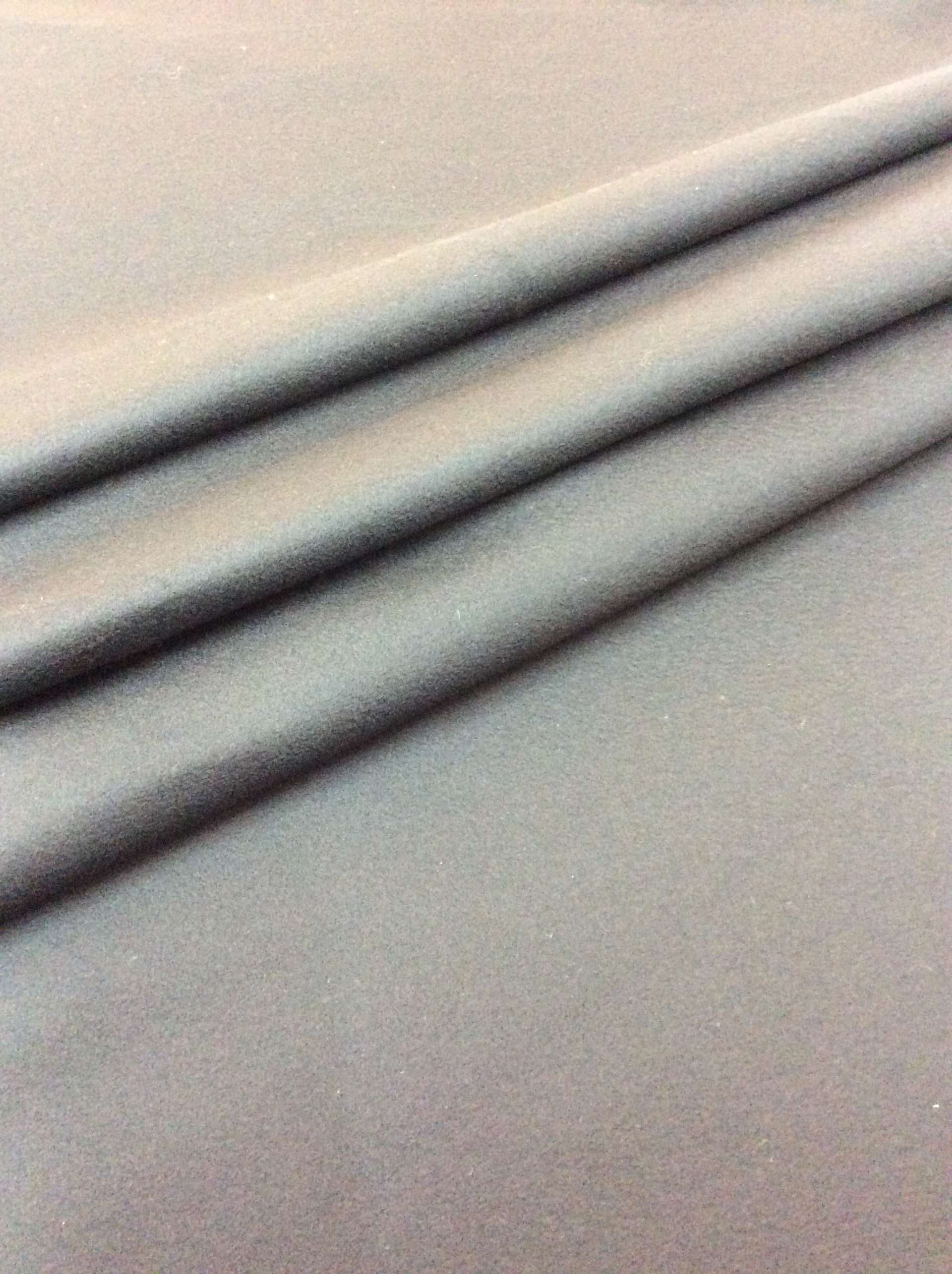 Italian Cashmere Coated Rainwear in Black