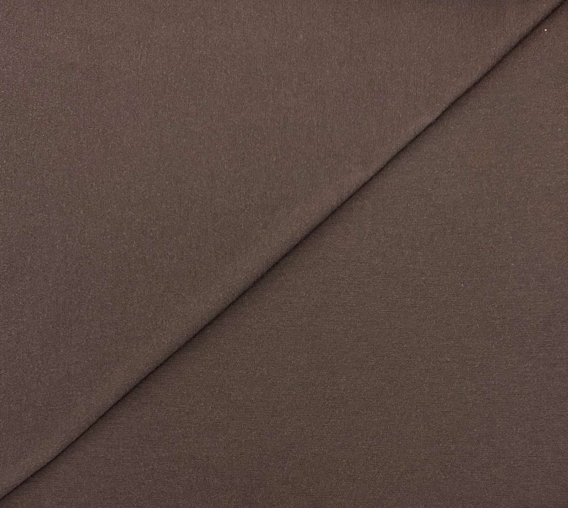 Sustainable Merino Wool Jersey in Espresso