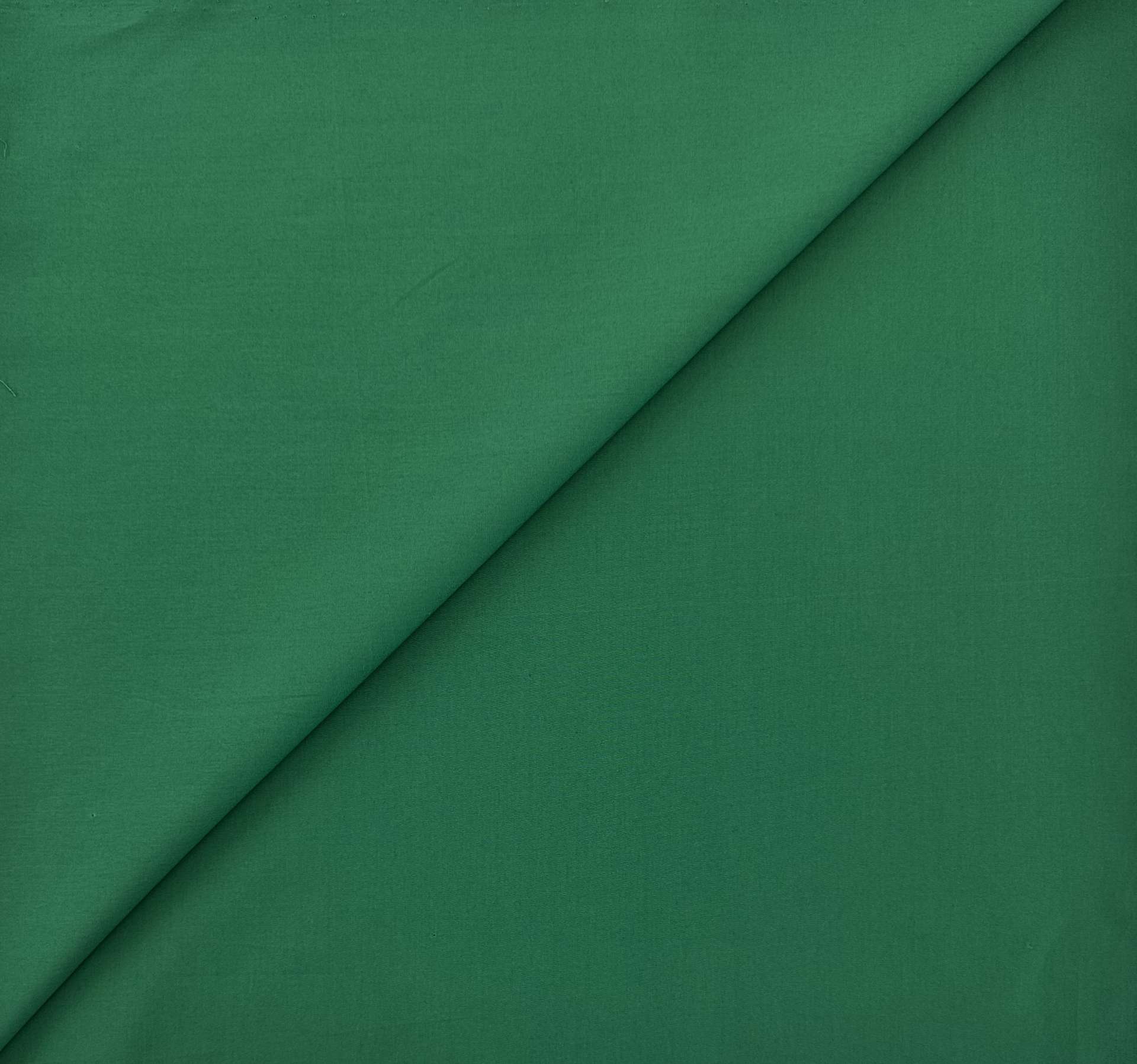 Cotton Broadcloth in Emerald