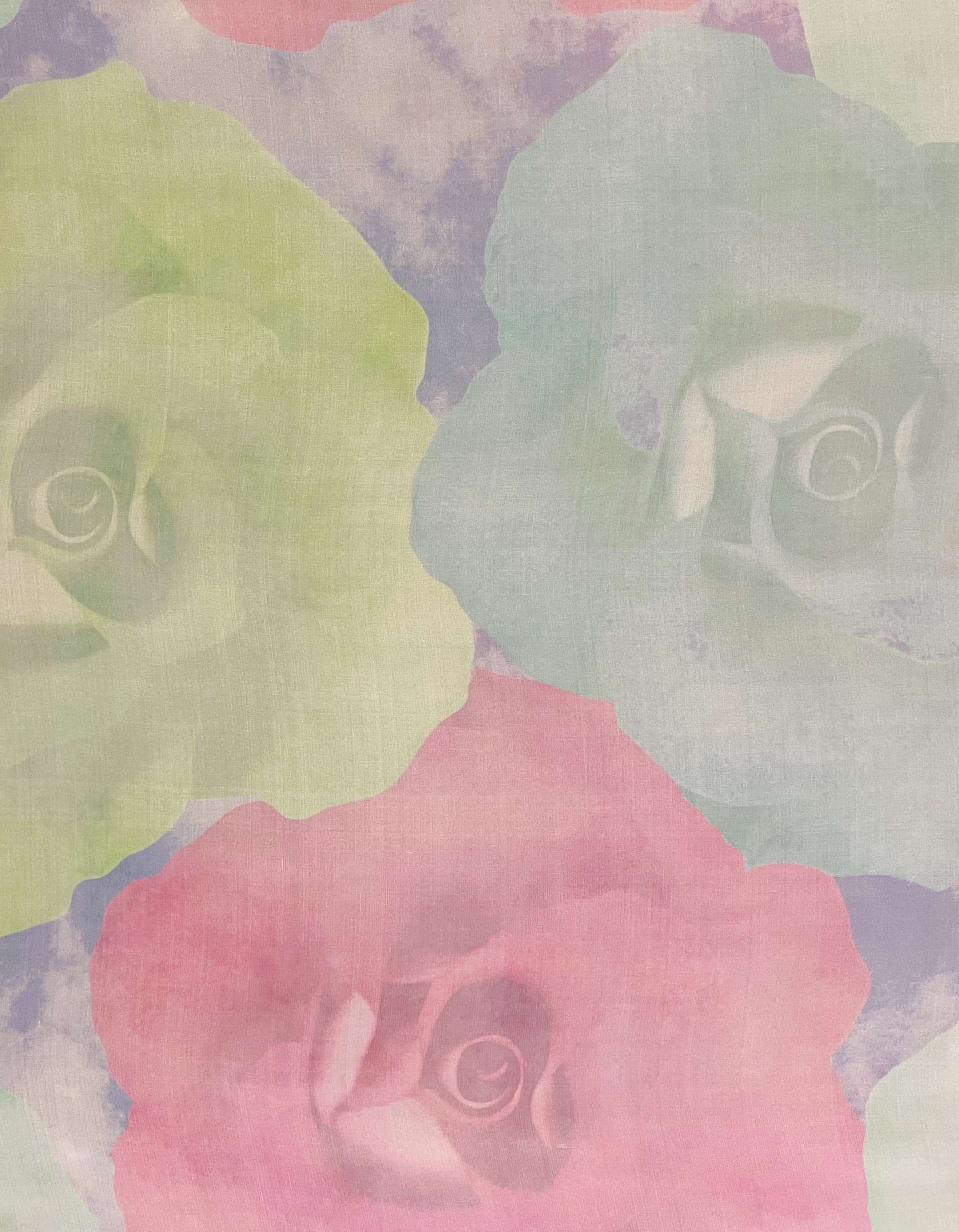 Couture Printed Silk Organza