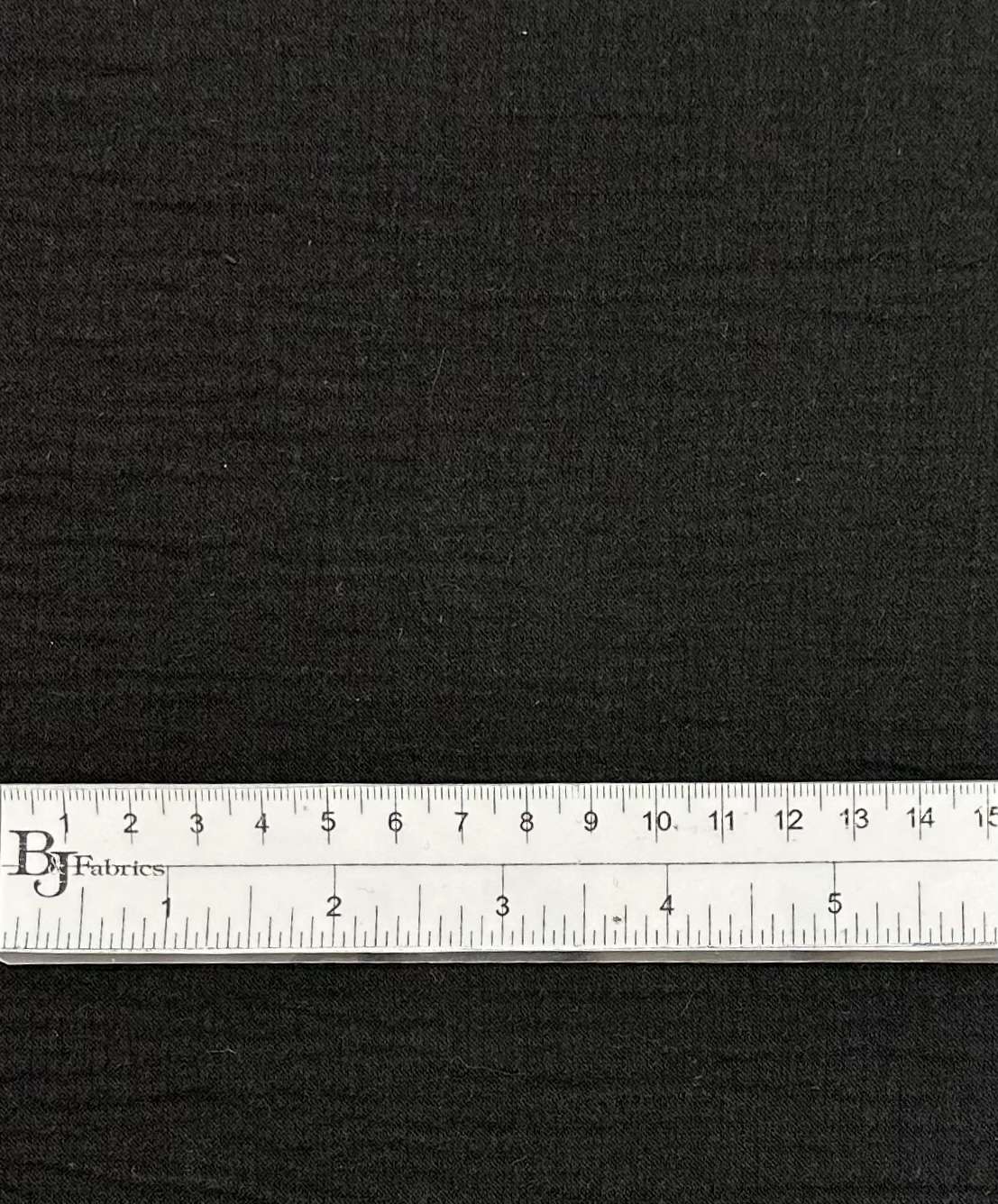 Textured Cotton in Black
