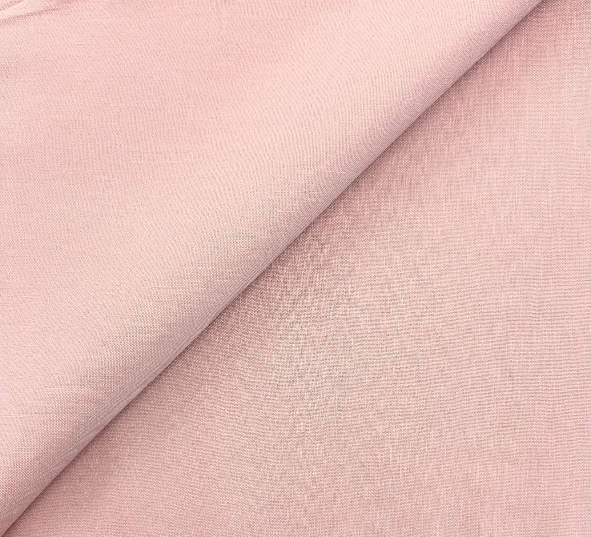 Stretch Linen Blend in Coral Blush