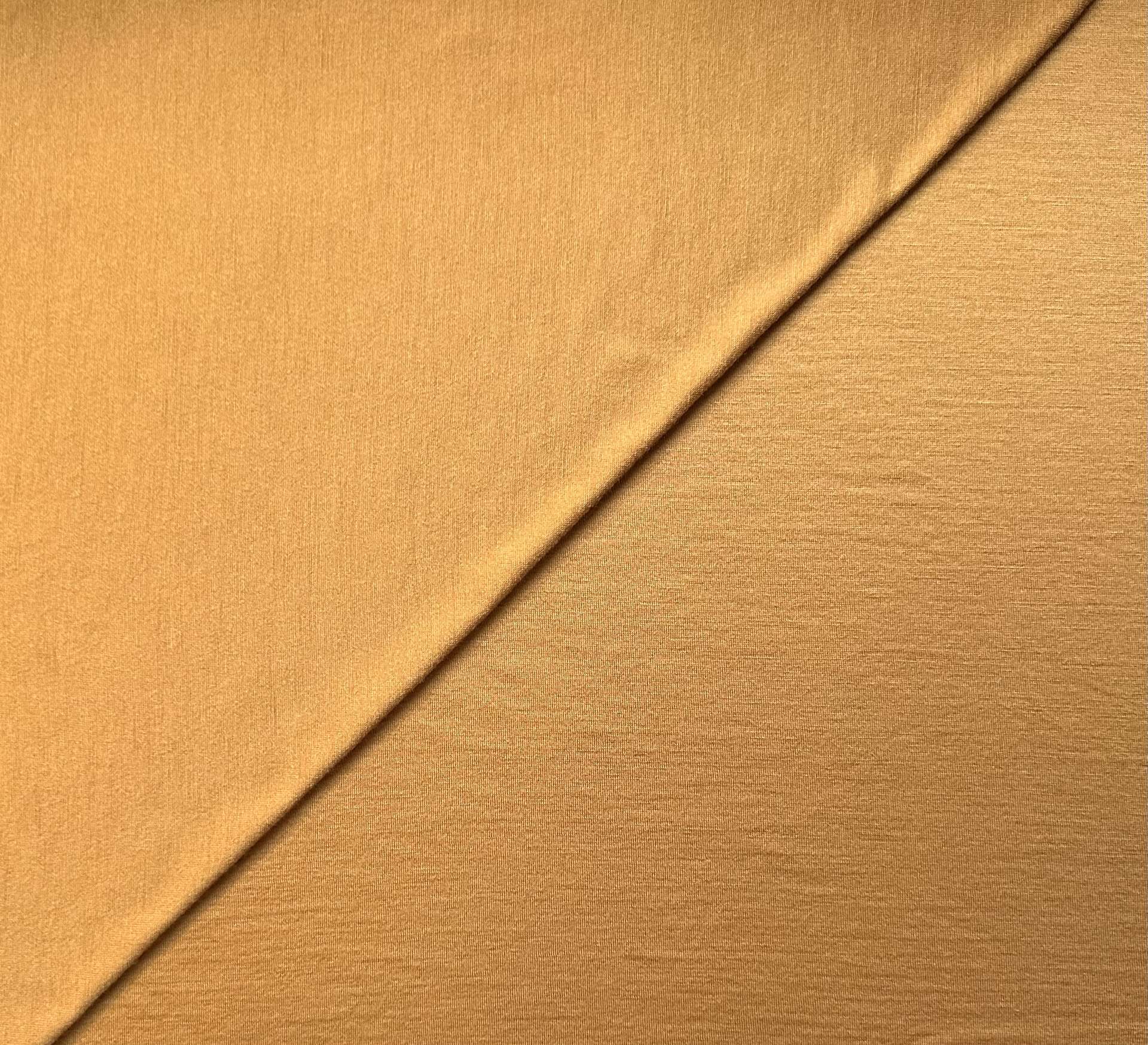 Sustainable Merino Wool Jersey in Marigold