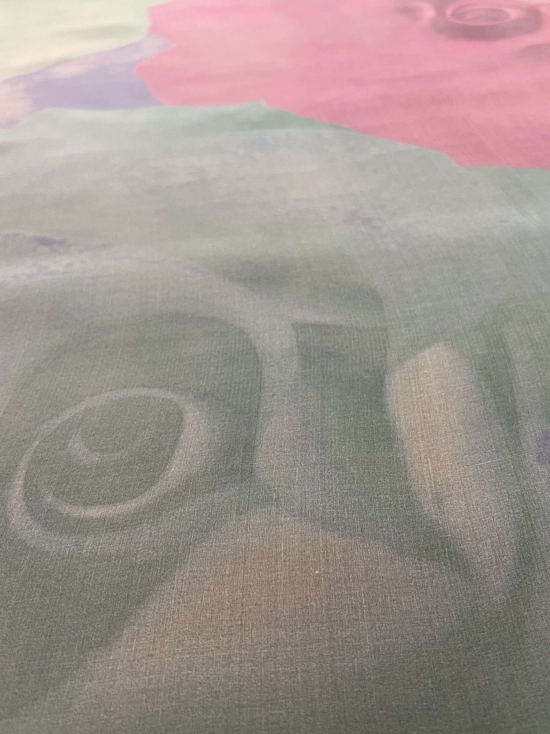 Couture Printed Silk Organza