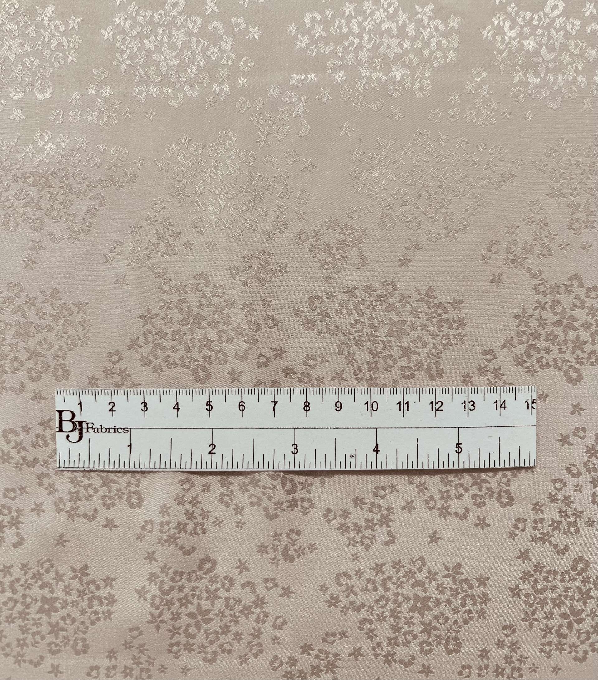 Pure Silk Jacquard in Dusty Rose